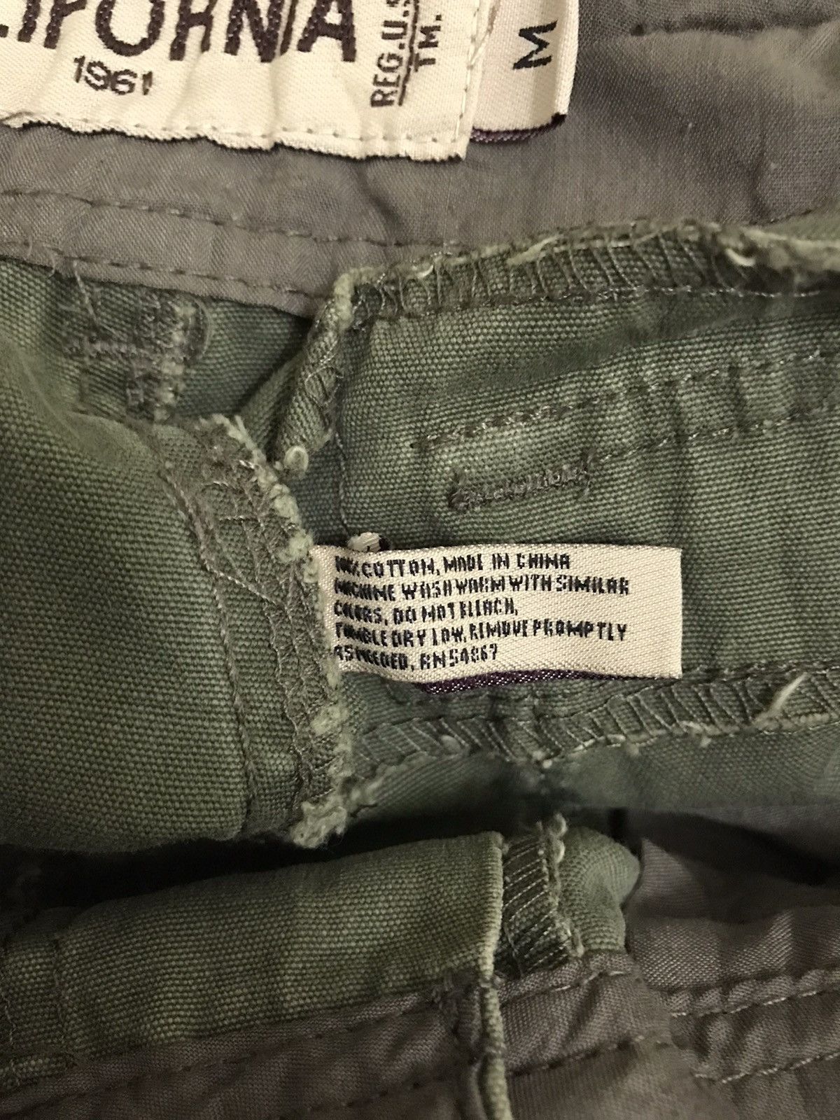 Vintage Vintage US Army Cargo Pants Tactical Pants Size US 33 - 18 Thumbnail