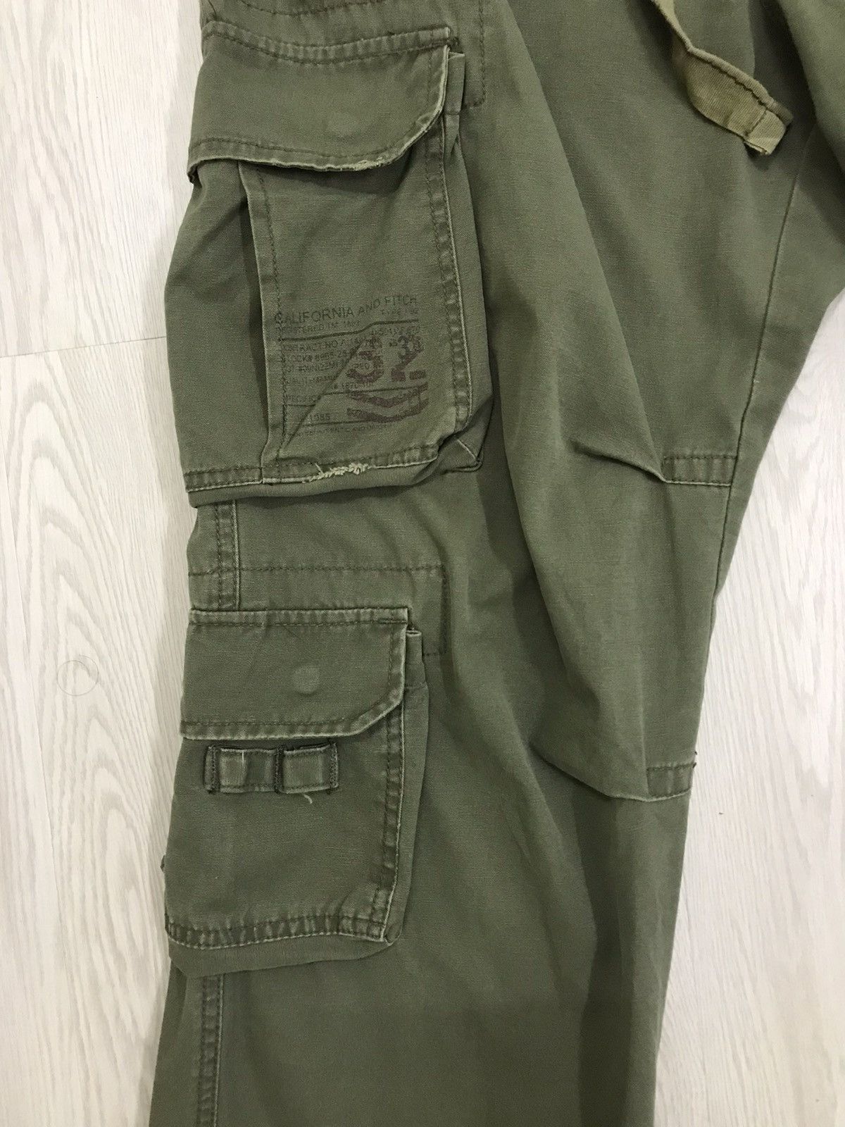 Vintage Vintage US Army Cargo Pants Tactical Pants Size US 33 - 12 Thumbnail