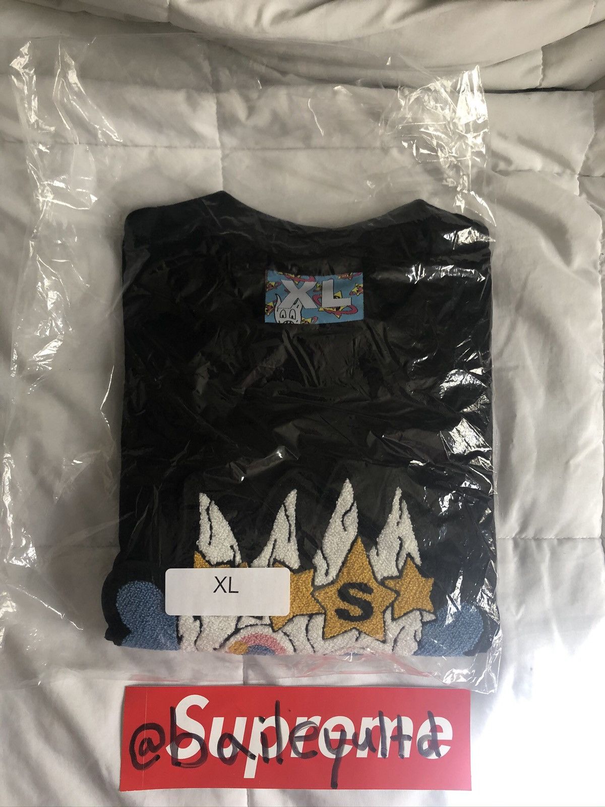 Lyrical Lemonade Sukamii x Lenny “Badge Tee” - Black - XL - DS Size US XL / EU 56 / 4 - 4 Thumbnail