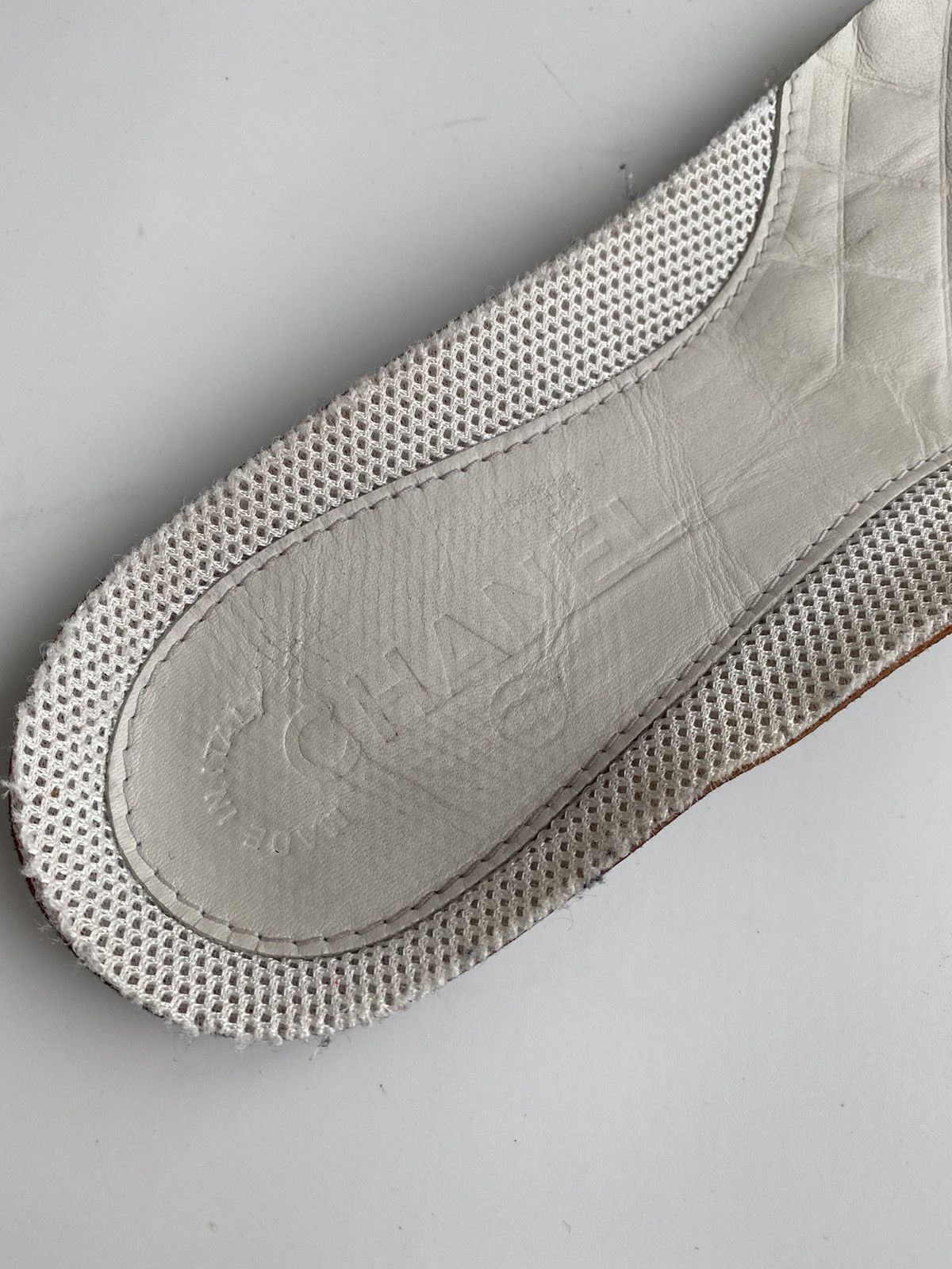 Chanel × Vintage CHANEL CC Sneakers Size US 7 / EU 40 - 14 Thumbnail