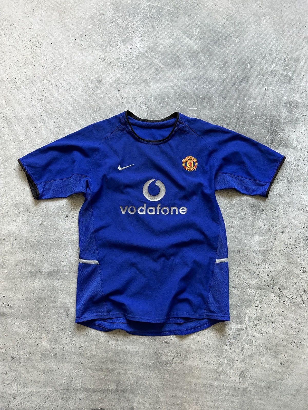 Vintage Nike Manchester United Womens Vodafone Home Shirt 