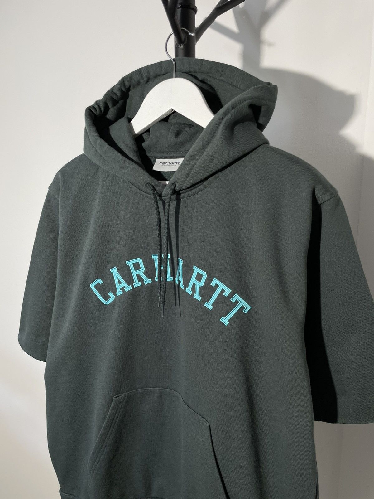 Carhartt × Vintage CARHARTT WIP BIG LOGO HOODIE Size US M / EU 48-50 / 2 - 2 Thumbnail