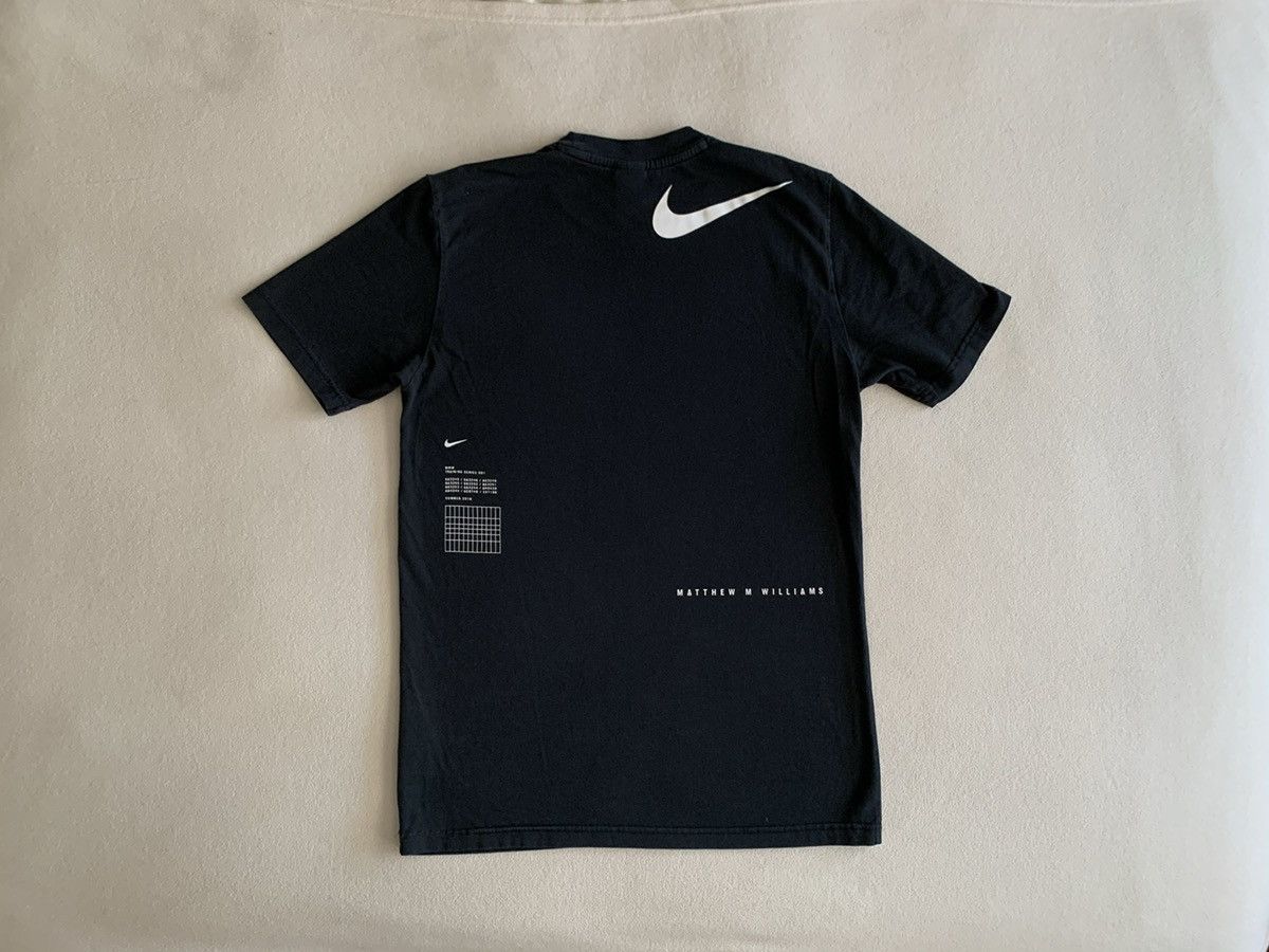 Alyx × MMW × Nike Black Graphic Tee Size US M / EU 48-50 / 2 - 2 Thumbnail