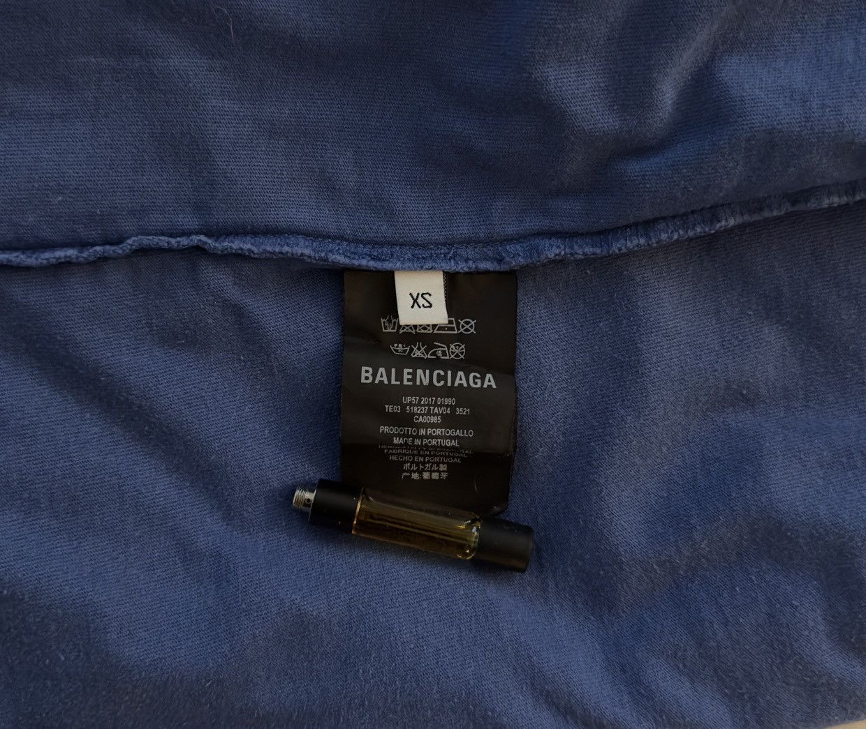 Balenciaga Balenciaga SS18 Layered Tshirt-Longsleeve combo Tee Size US M / EU 48-50 / 2 - 3 Thumbnail