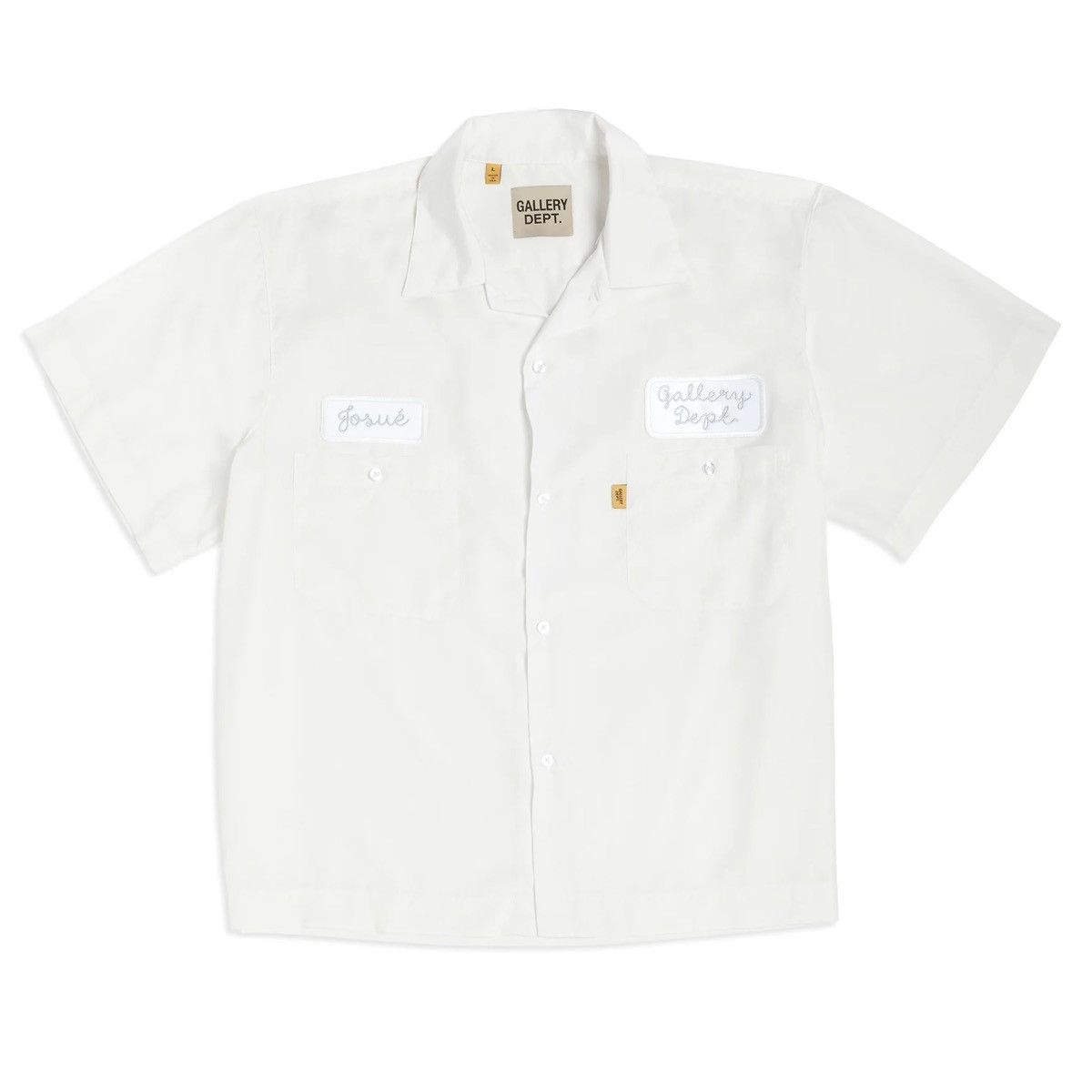 Image of Gallery Dept Gallery Mechanic Shirt in White, Men's (Size XL)