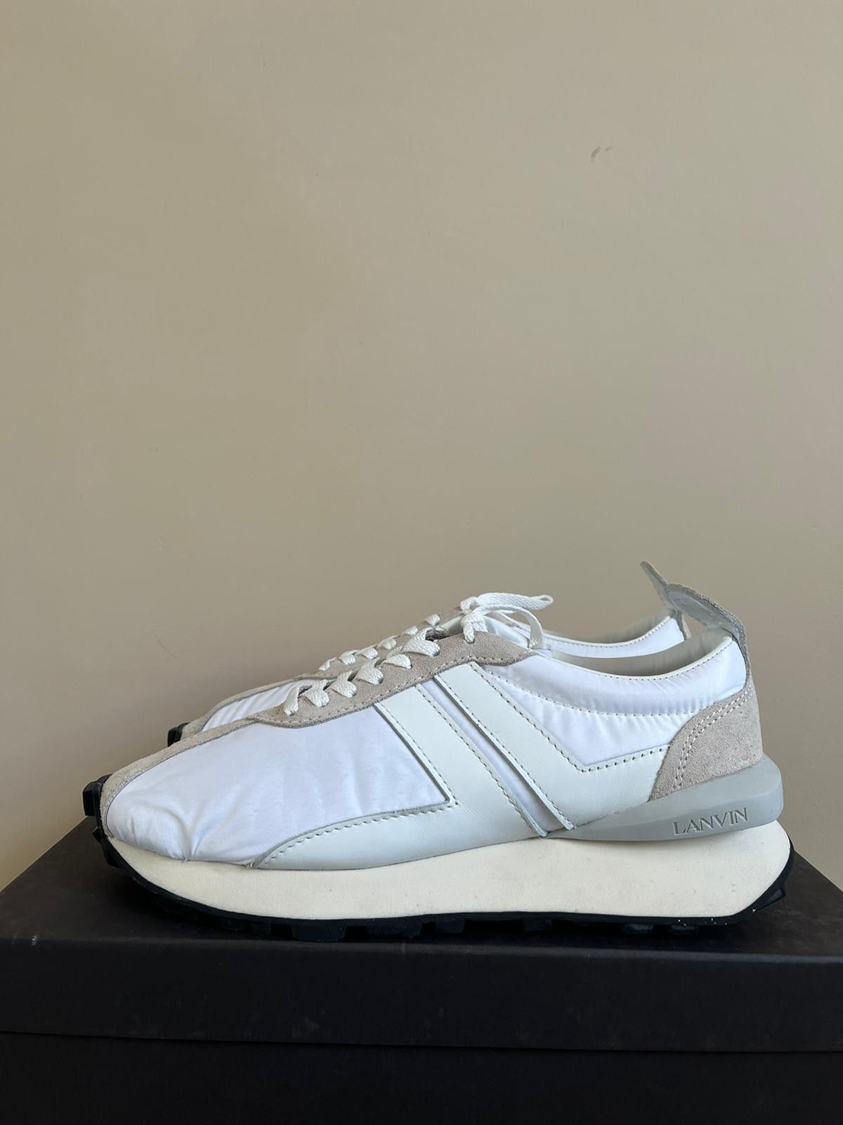 image of Lanvin Runner Trainer Sneakers In Multicolor, Men's (Size 9)