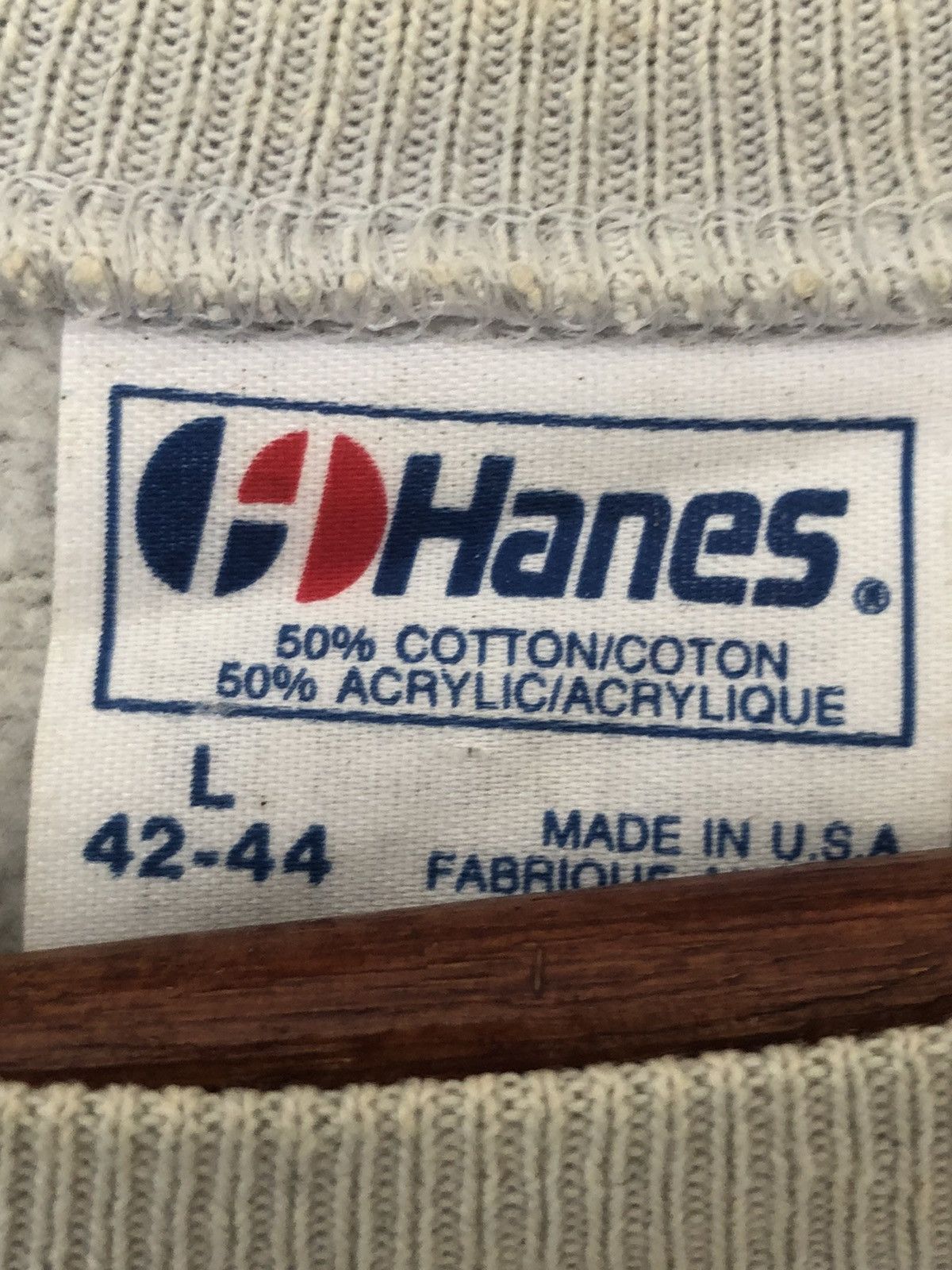 Hanes × Vintage BEAUTIFUL DESIGN VINTAGE HANES SWEATSHIRT Size US L / EU 52-54 / 3 - 8 Thumbnail