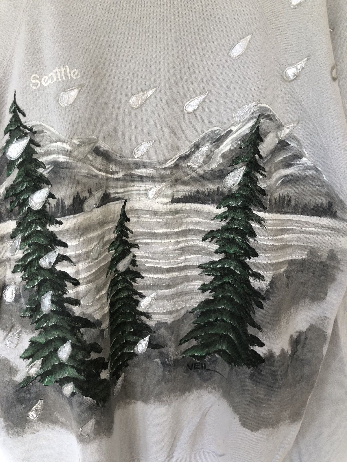 Hanes × Vintage BEAUTIFUL DESIGN VINTAGE HANES SWEATSHIRT Size US L / EU 52-54 / 3 - 7 Thumbnail