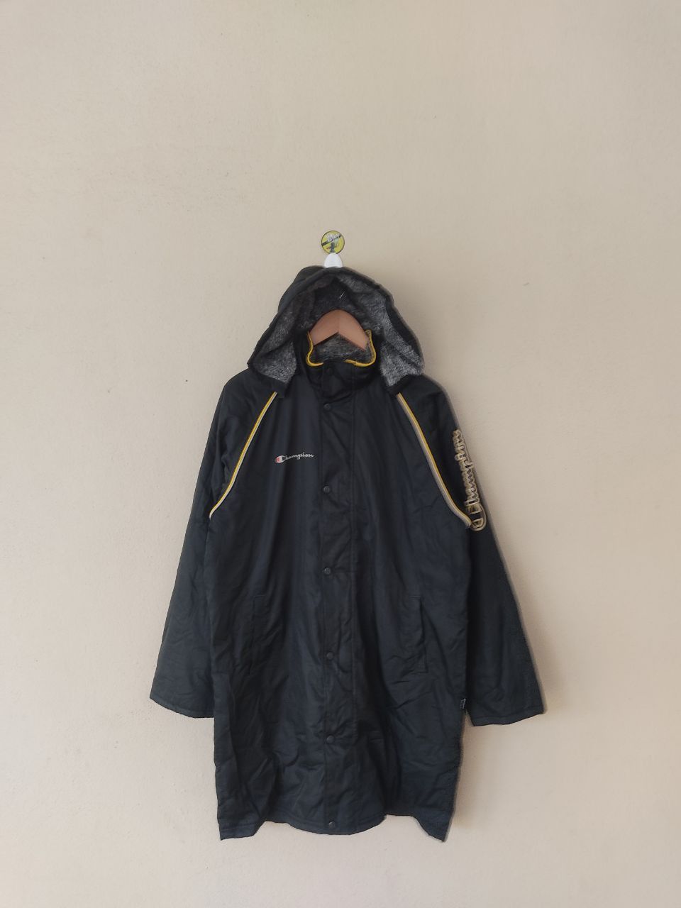 Champion × Japanese Brand × Vintage CHAMPION BIG LOGOS LONG JACKET Size US M / EU 48-50 / 2 - 2 Thumbnail
