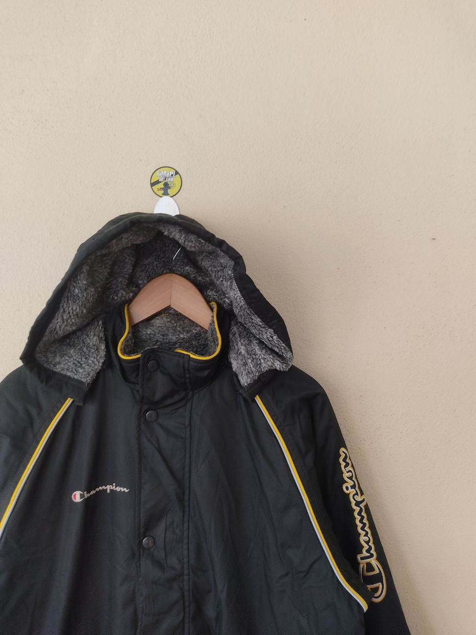 Champion × Japanese Brand × Vintage CHAMPION BIG LOGOS LONG JACKET Size US M / EU 48-50 / 2 - 3 Thumbnail