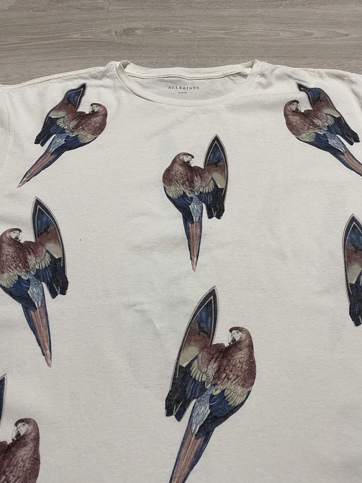 Allsaints Allsaints bird full logo tee size M Size US M / EU 48-50 / 2 - 2 Thumbnail