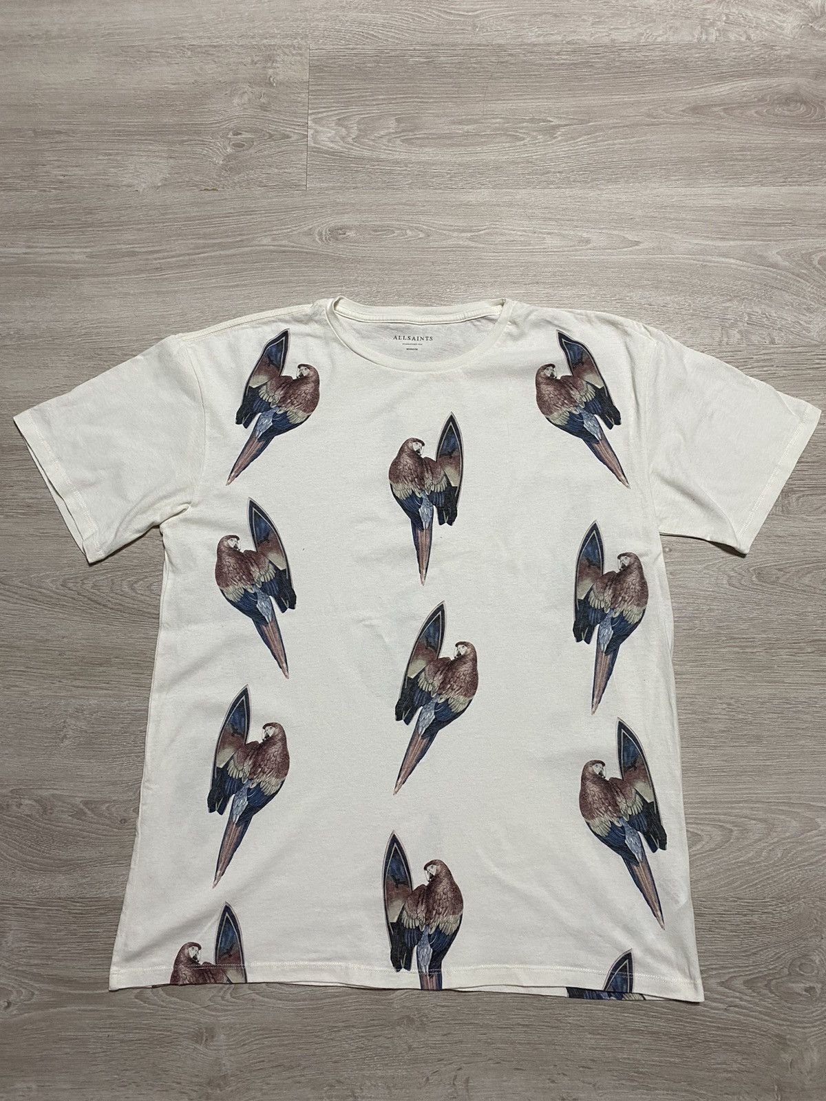 Allsaints Allsaints bird full logo tee size M Size US M / EU 48-50 / 2 - 1 Thumbnail