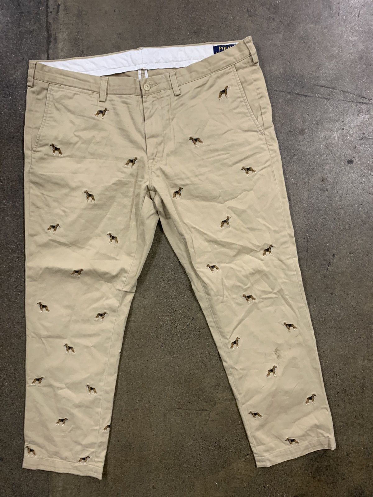 Polo Ralph Lauren × Vintage Polo Ralph Lauren Dog Khaki Pants Grailed