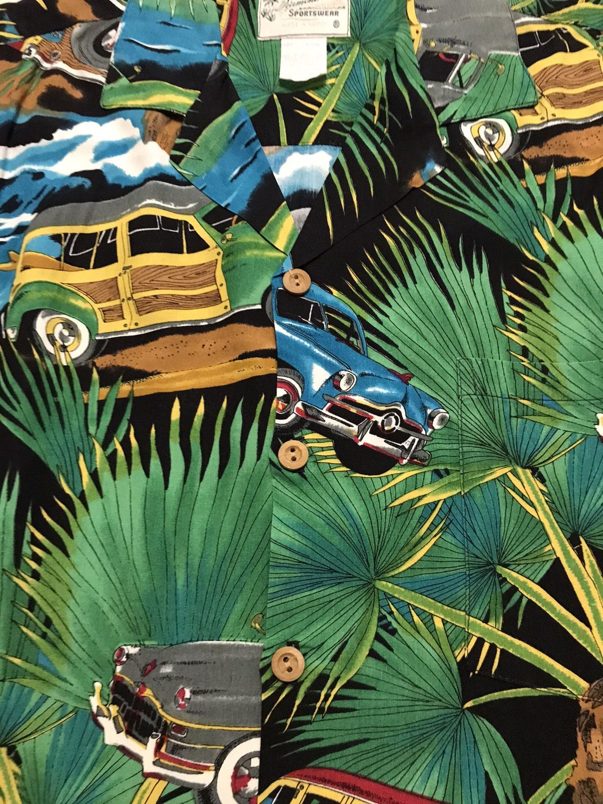 Other Hawaii Shirt Short Sleeve Full Print Vintage 90’s Men’s Size US L / EU 52-54 / 3 - 3 Thumbnail