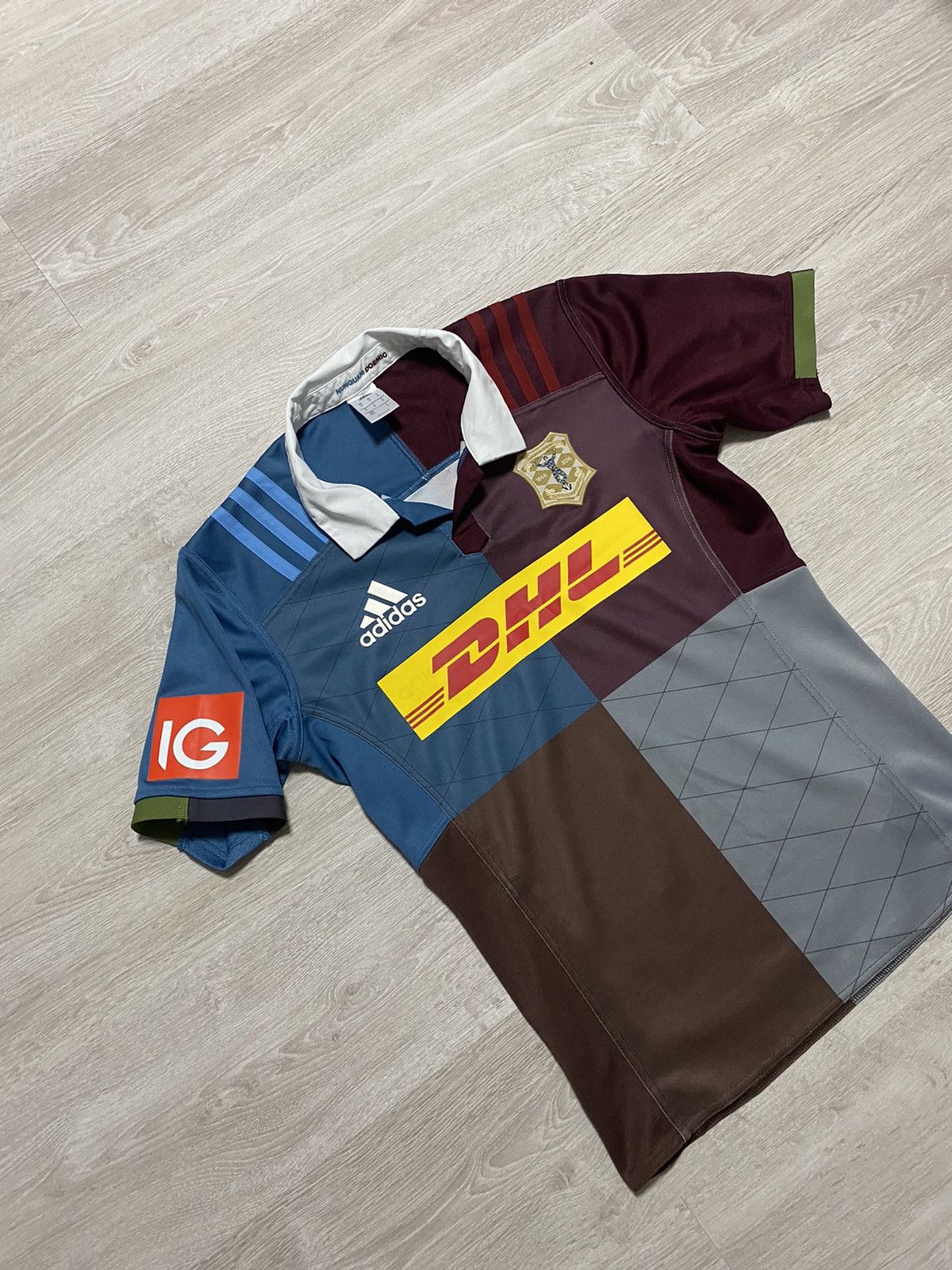 Adidas Adidas jersey Rugby Harlequin 150 year 2016 away Size US M / EU 48-50 / 2 - 1 Thumbnail