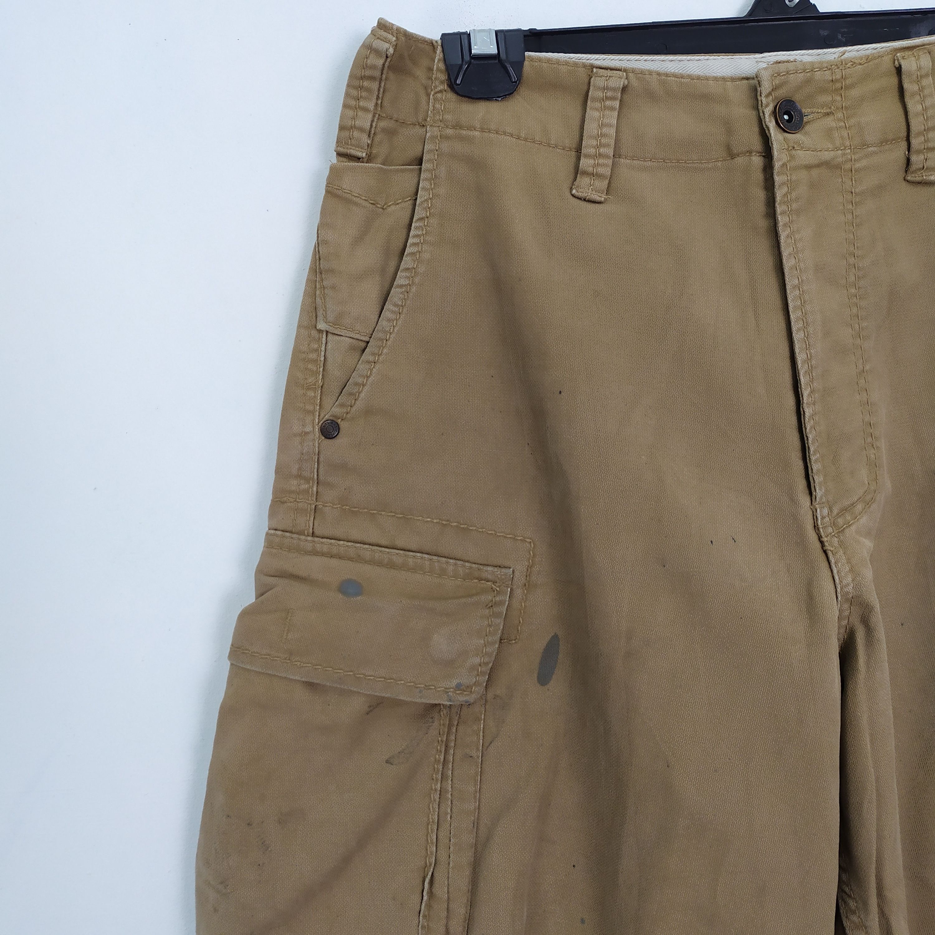 If Six Was Nine × Japanese Brand EVENRIVER BAGGY FADED CARGO PANTS Size US 29 - 6 Thumbnail