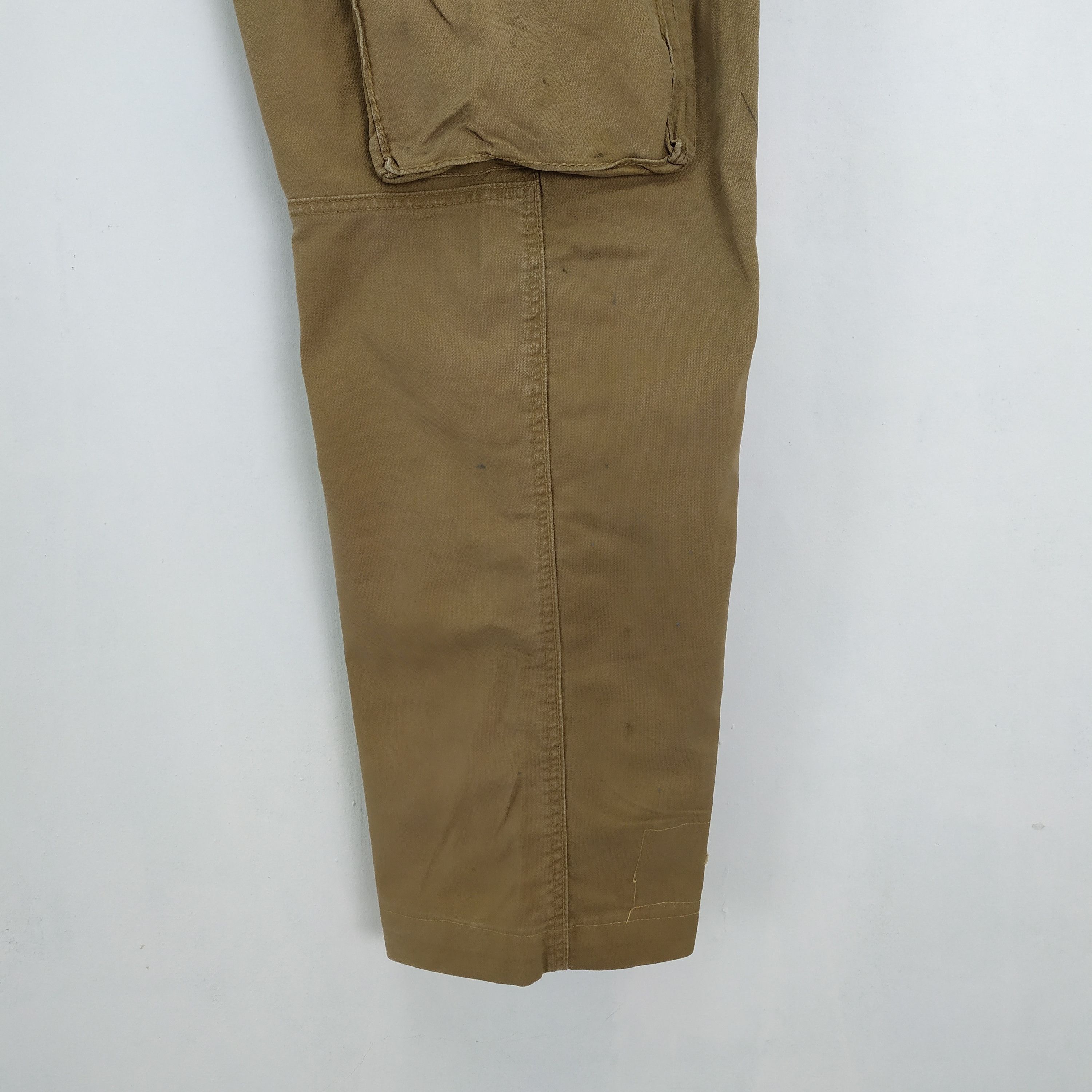If Six Was Nine × Japanese Brand EVENRIVER BAGGY FADED CARGO PANTS Size US 29 - 13 Thumbnail