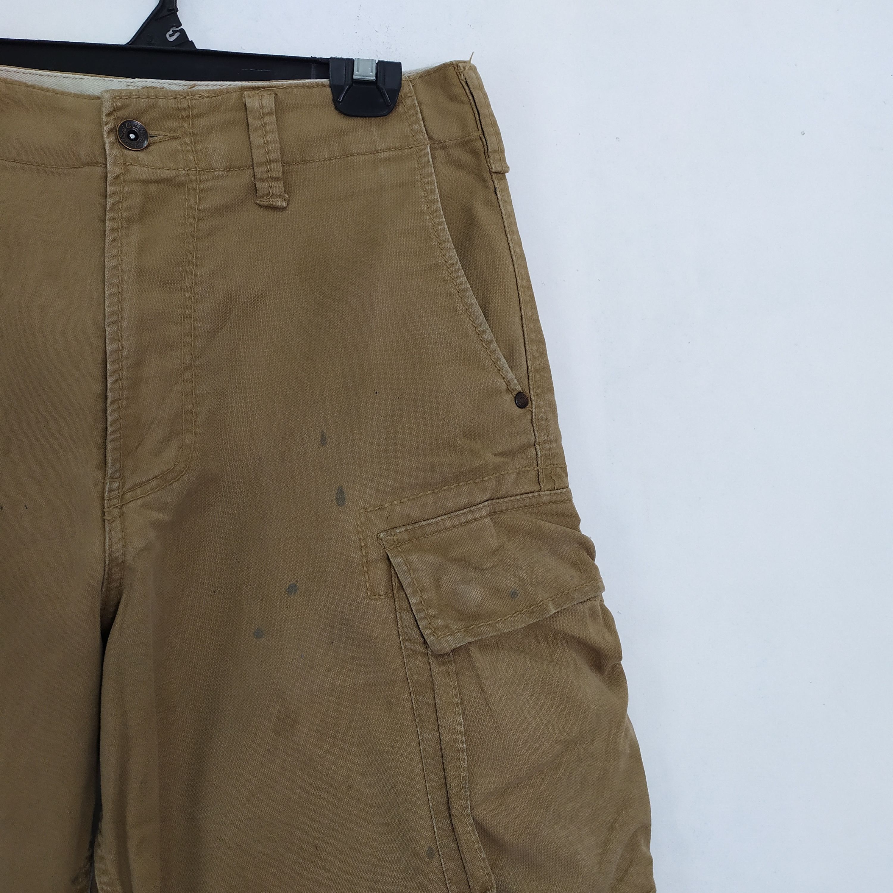 If Six Was Nine × Japanese Brand EVENRIVER BAGGY FADED CARGO PANTS Size US 29 - 5 Thumbnail