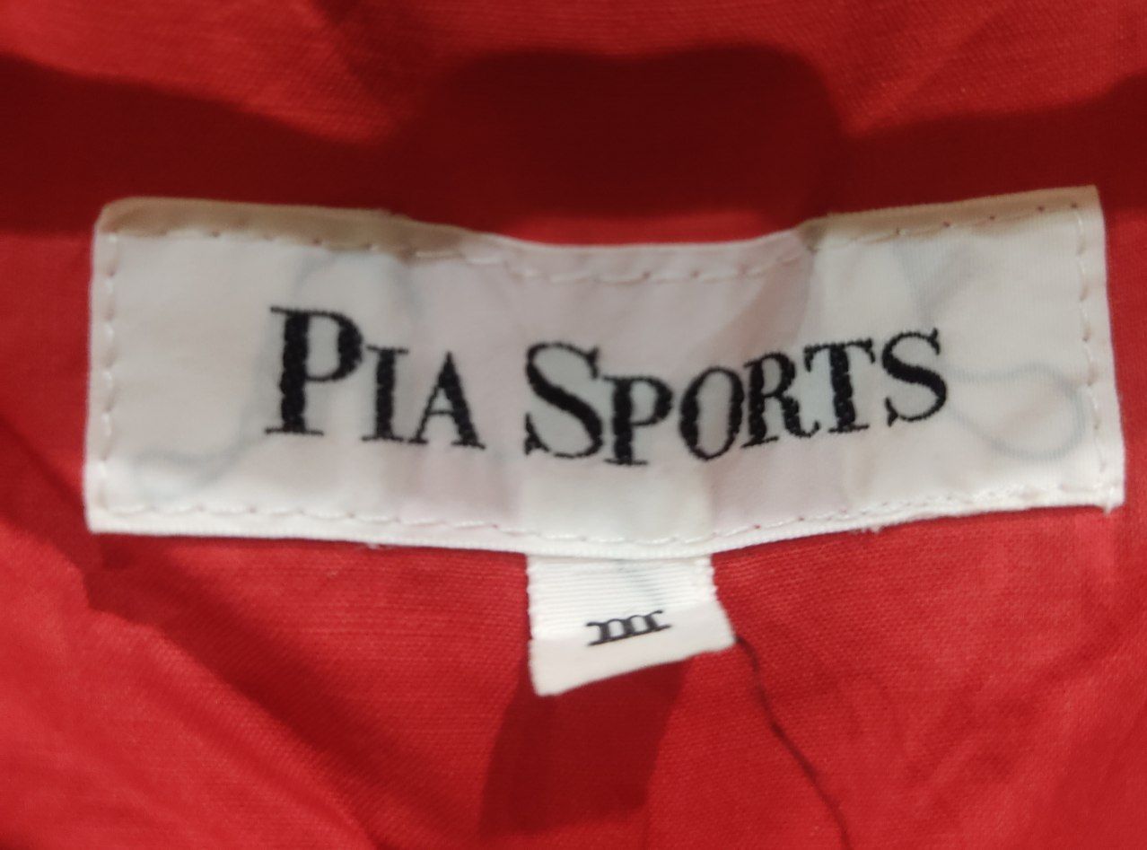Japanese Brand × Vintage Vintage Pia Sports Red Bombers Size US L / EU 52-54 / 3 - 5 Thumbnail