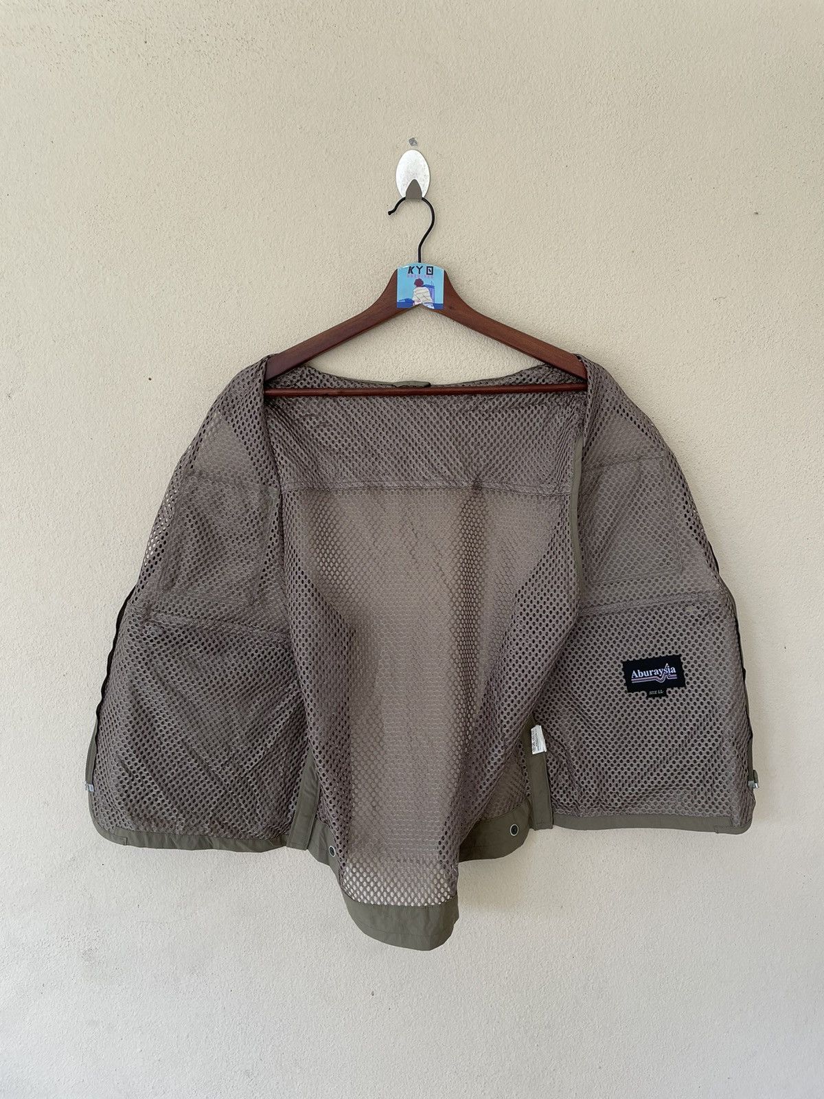 Japanese Brand × Vintage VINTAGE ABURAYSIA FISHING VEST Size US L / EU 52-54 / 3 - 7 Thumbnail