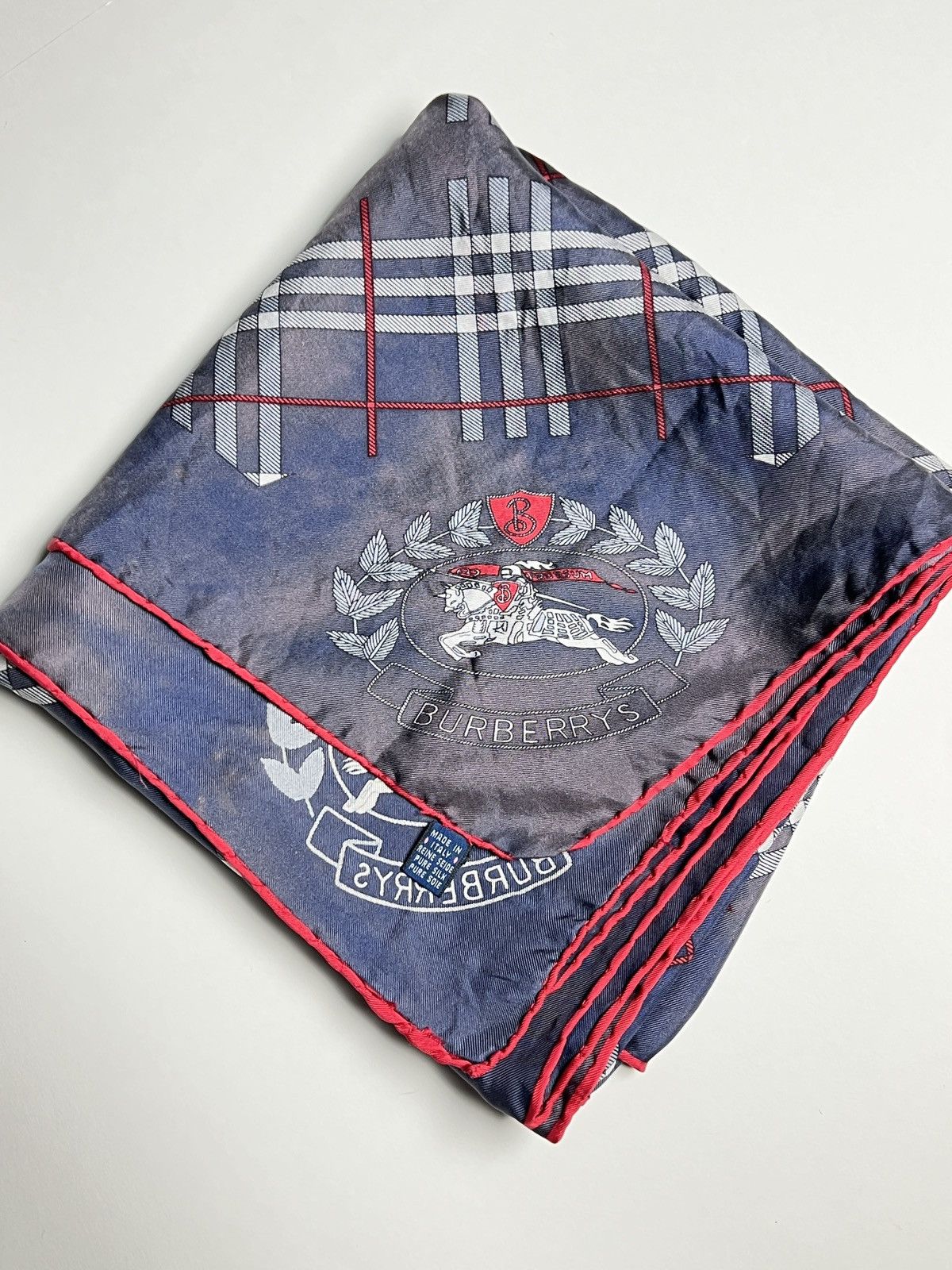 Burberry burberry nova check silk scarf Size ONE SIZE - 3 Thumbnail