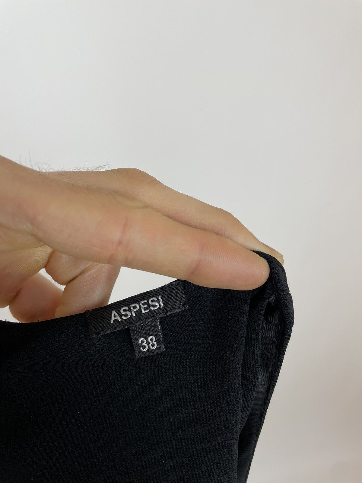 Aspesi × Designer ASPESI Maxi Dress Black Womens size 38 Size XS / US 0-2 / IT 36-38 - 8 Thumbnail