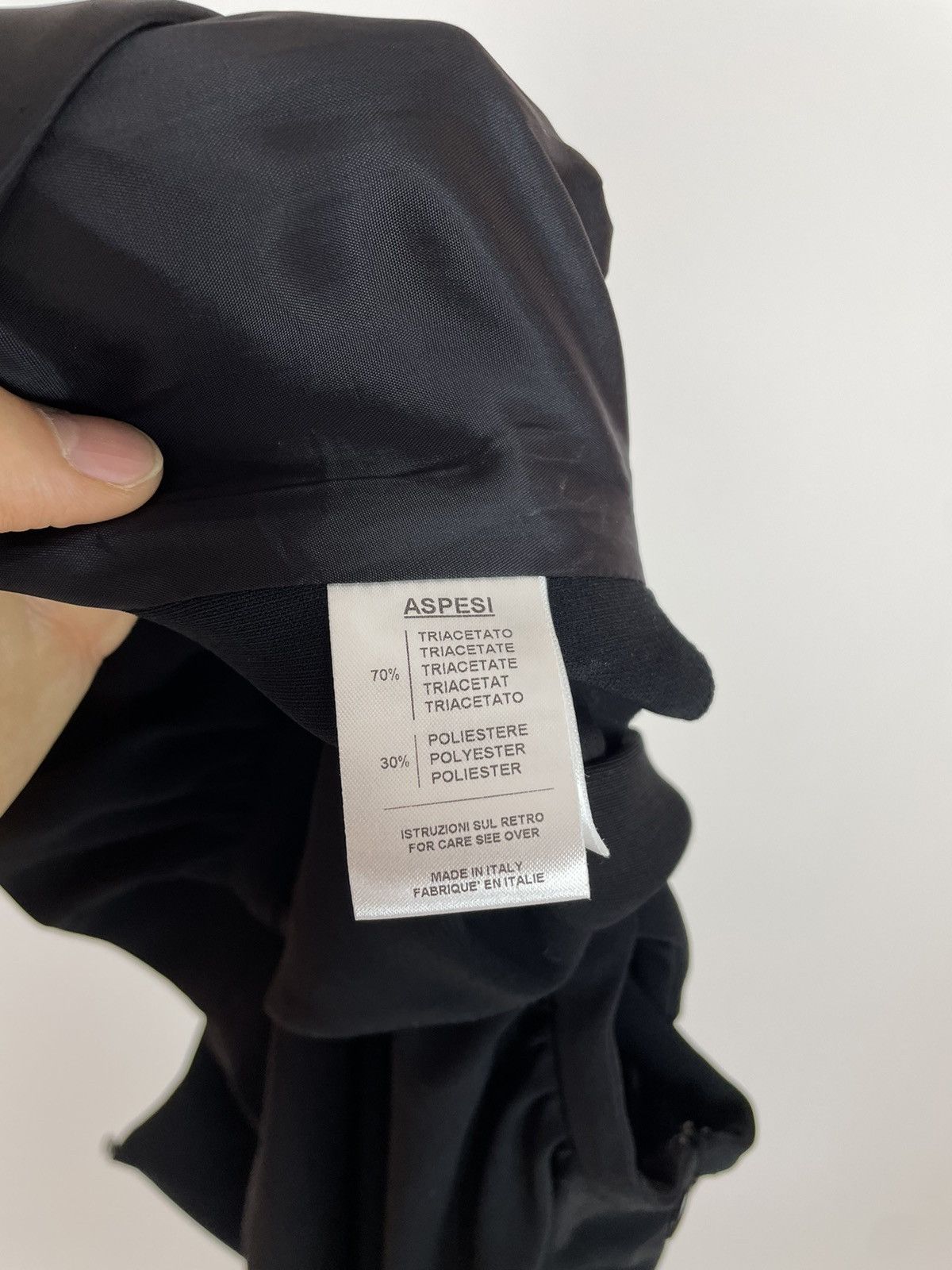Aspesi × Designer ASPESI Maxi Dress Black Womens size 38 Size XS / US 0-2 / IT 36-38 - 9 Thumbnail