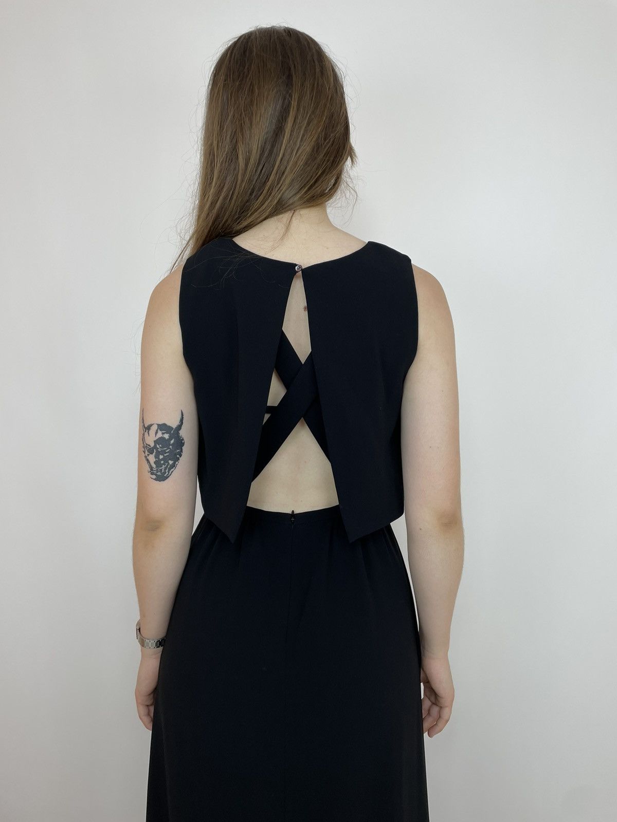 Aspesi × Designer ASPESI Maxi Dress Black Womens size 38 Size XS / US 0-2 / IT 36-38 - 7 Thumbnail