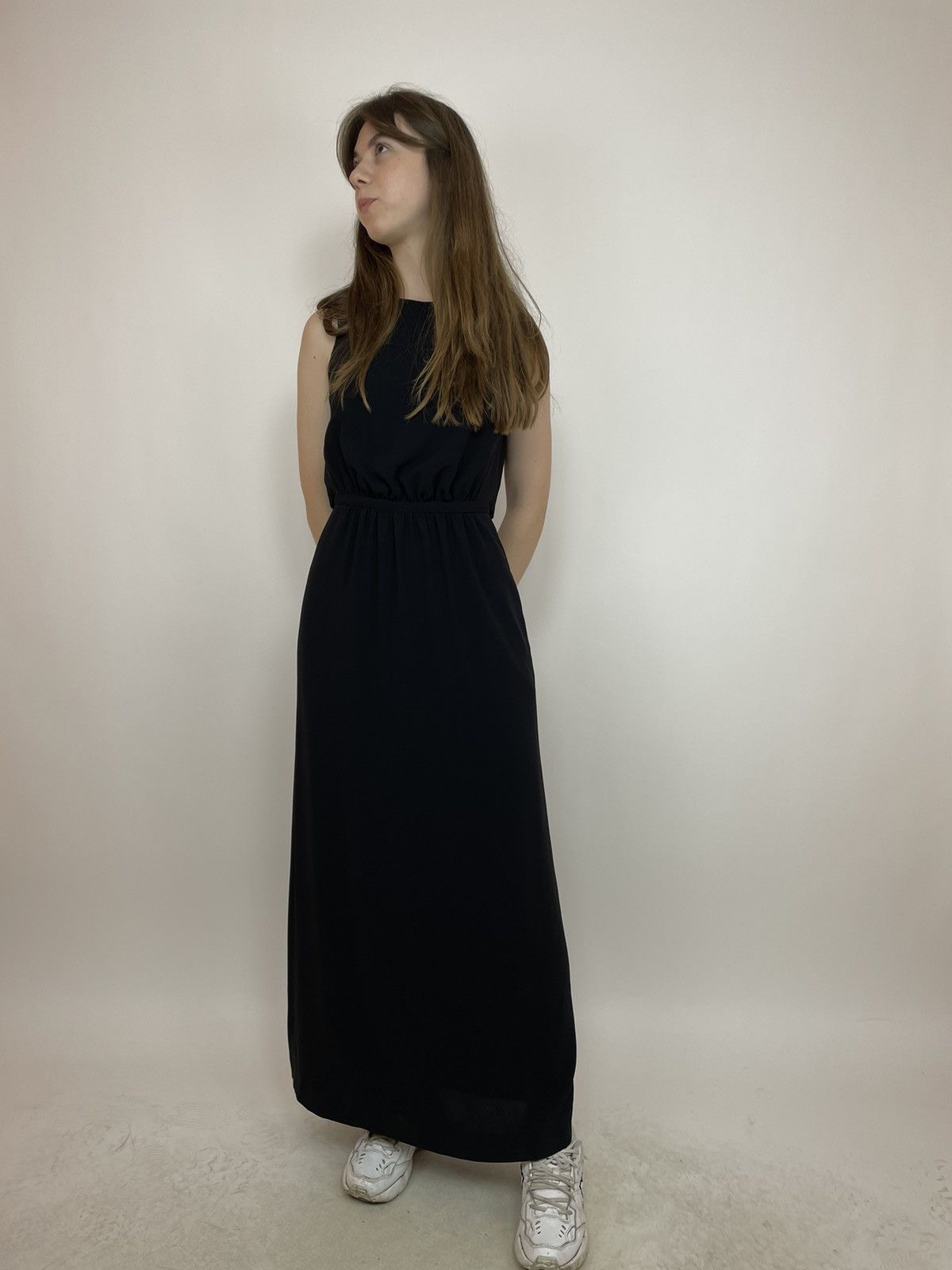 Aspesi × Designer ASPESI Maxi Dress Black Womens size 38 Size XS / US 0-2 / IT 36-38 - 1 Thumbnail