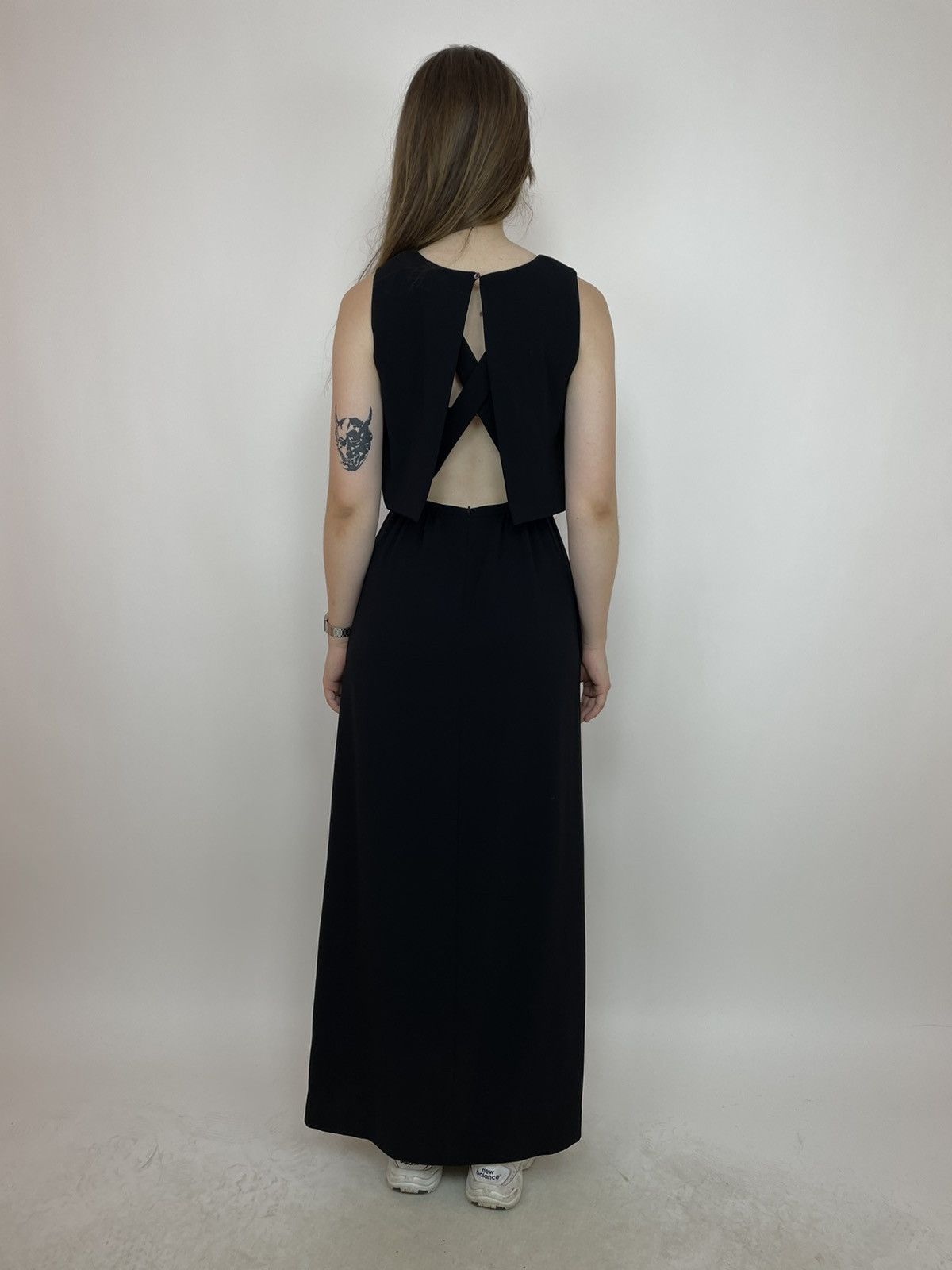 Aspesi × Designer ASPESI Maxi Dress Black Womens size 38 Size XS / US 0-2 / IT 36-38 - 6 Thumbnail