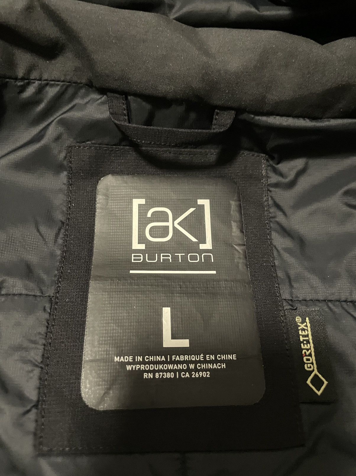 Burton AK Burton 2L Gore-Tex Swash Jacket Size US L / EU 52-54 / 3 - 8 Thumbnail