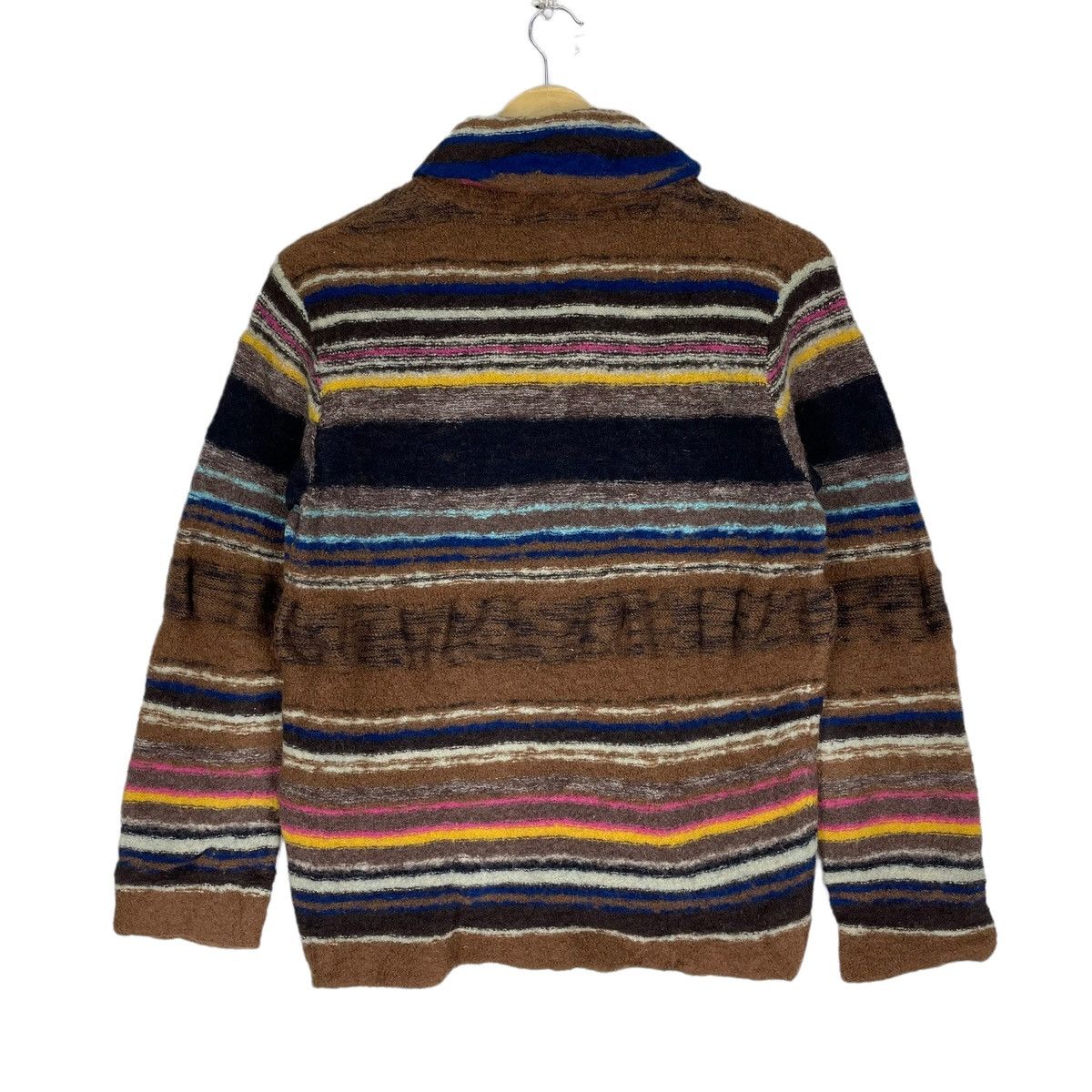 45rpm 🌟45RRM RAINBOW STRIPED WOOL BUTTON JACKET Size L / US 10 / IT 46 - 5 Thumbnail