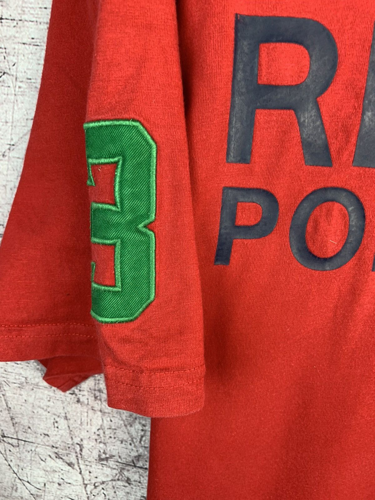 Polo Ralph Lauren × Ralph Lauren Polo Ralph Lauren Team Vintage Mens T-Shirt Size US L / EU 52-54 / 3 - 6 Thumbnail
