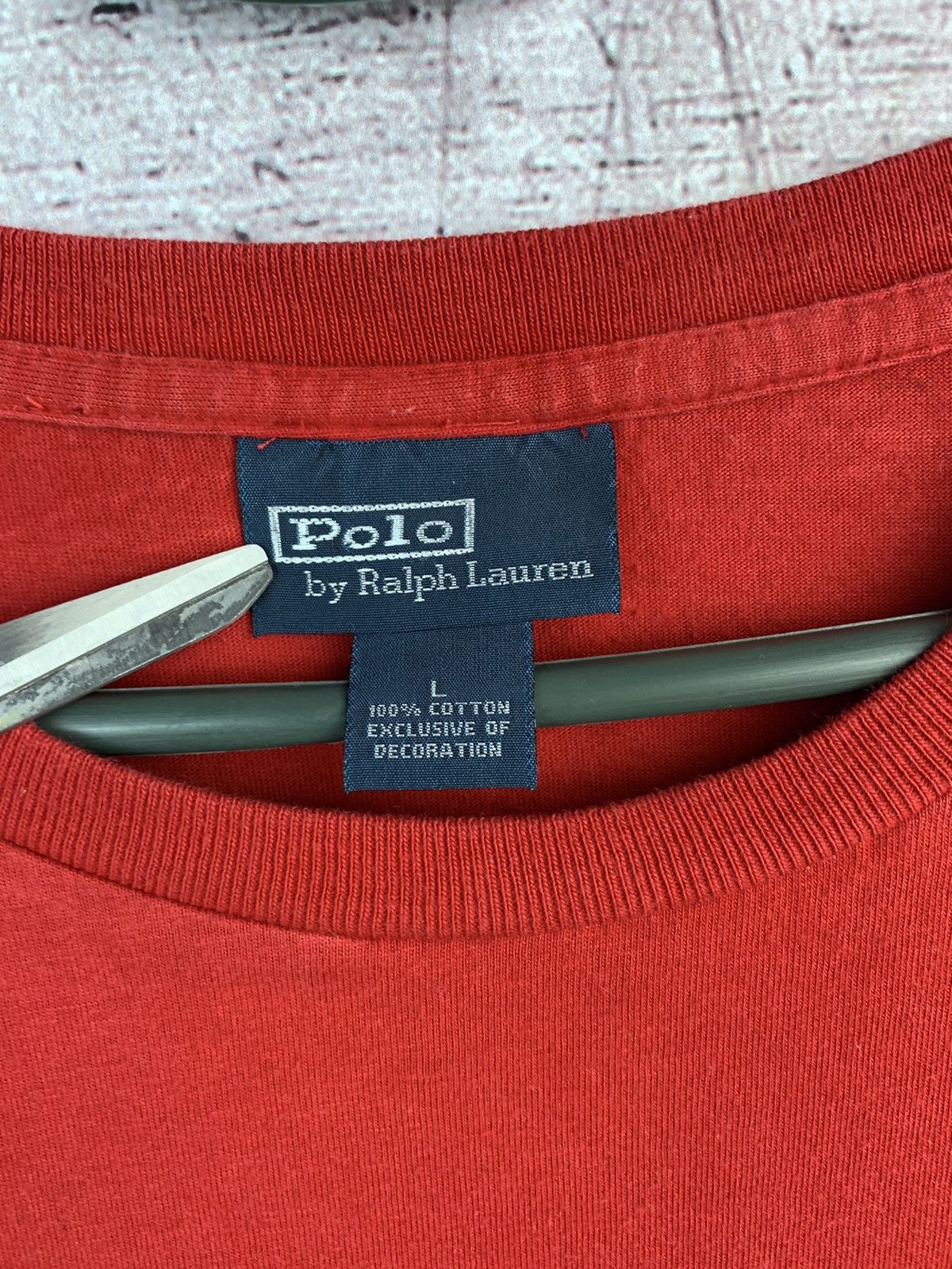 Polo Ralph Lauren × Ralph Lauren Polo Ralph Lauren Team Vintage Mens T-Shirt Size US L / EU 52-54 / 3 - 5 Thumbnail