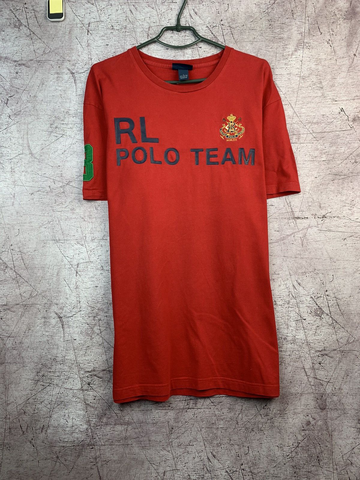 Polo Ralph Lauren × Ralph Lauren Polo Ralph Lauren Team Vintage Mens T-Shirt Size US L / EU 52-54 / 3 - 1 Thumbnail