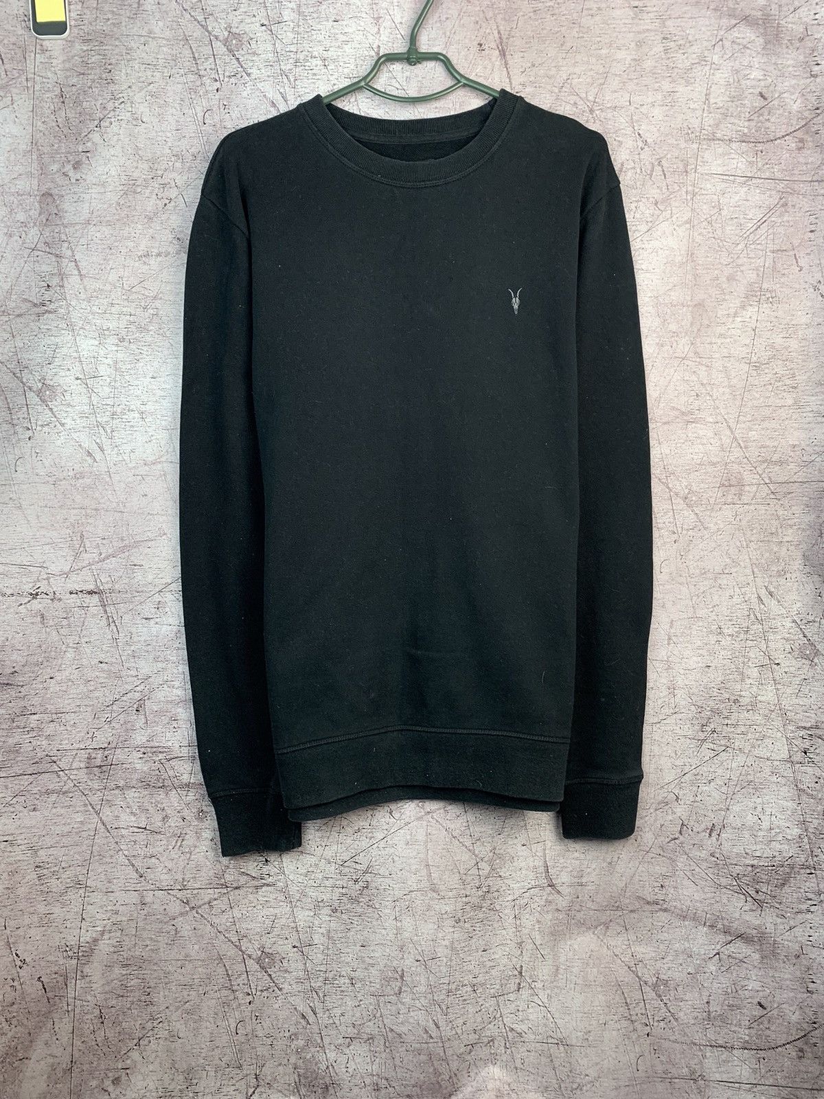 Allsaints Allsaints Mens Raven Crew Sweatshirts Size US M / EU 48-50 / 2 - 1 Thumbnail