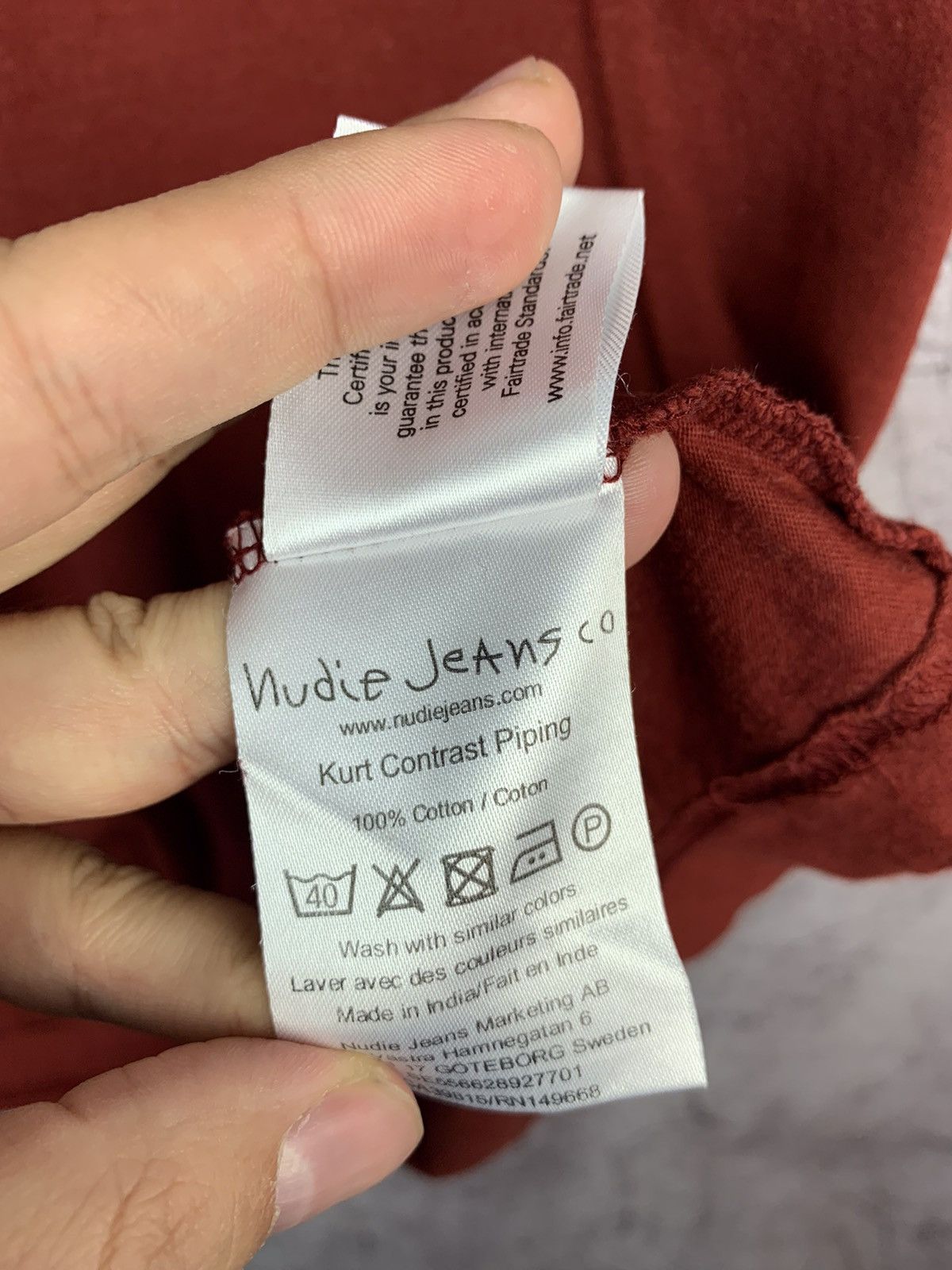 Nudie Jeans Nudie Jeans Y2K T-Shirts Size US L / EU 52-54 / 3 - 5 Thumbnail
