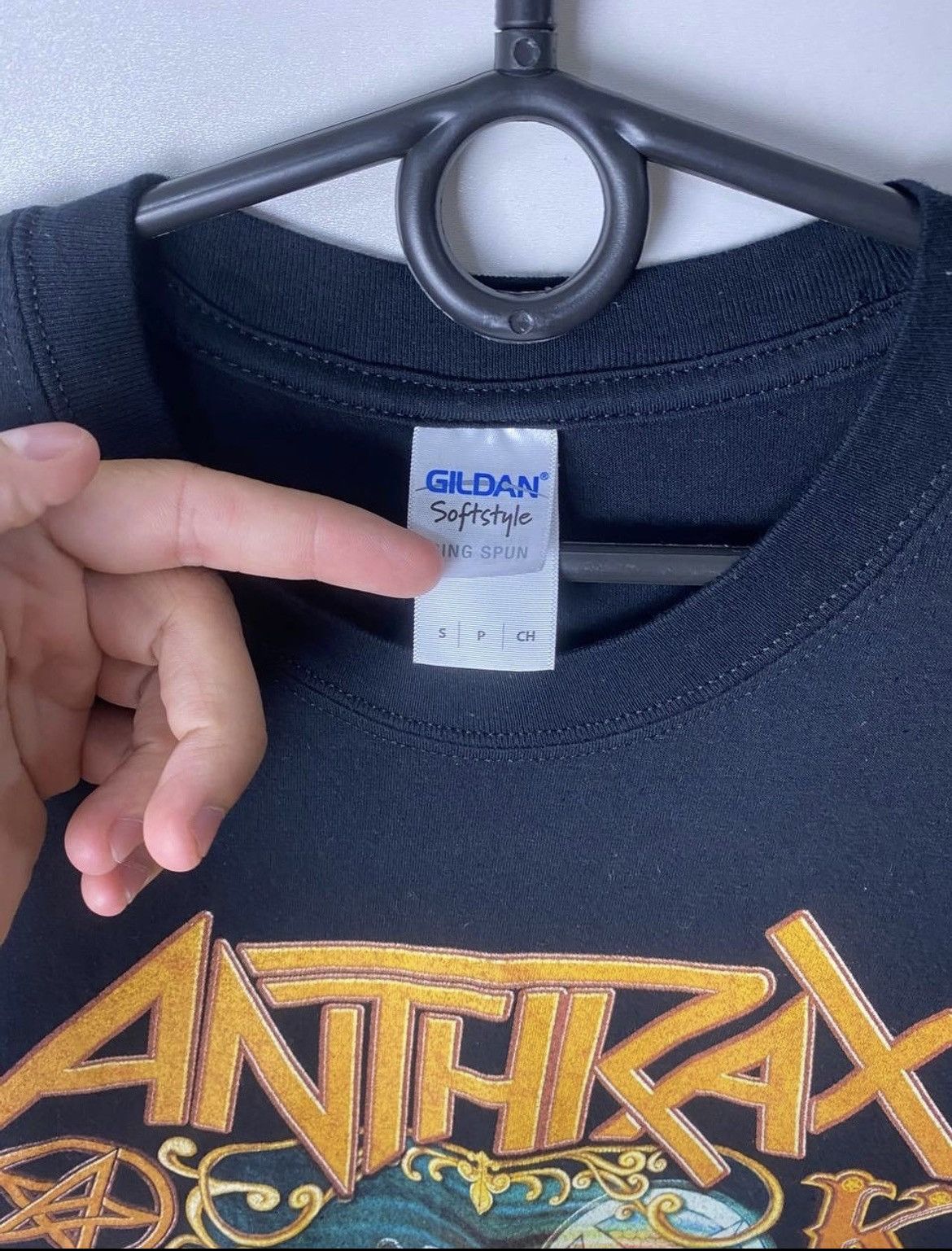 Vintage Anthrax vintage t-shirt size s Size US S / EU 44-46 / 1 - 3 Thumbnail