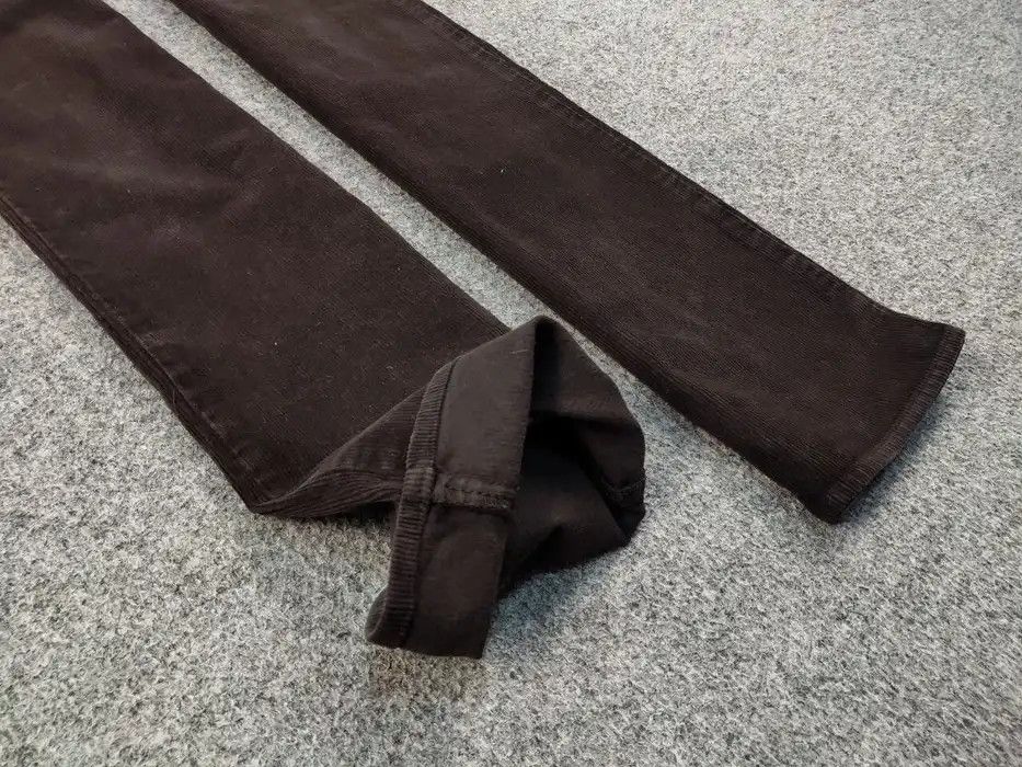 Versace Jeans Couture Vintage Versace jeans Couture Dark Corduroy Trouser Pants Size US 32 / EU 48 - 8 Thumbnail