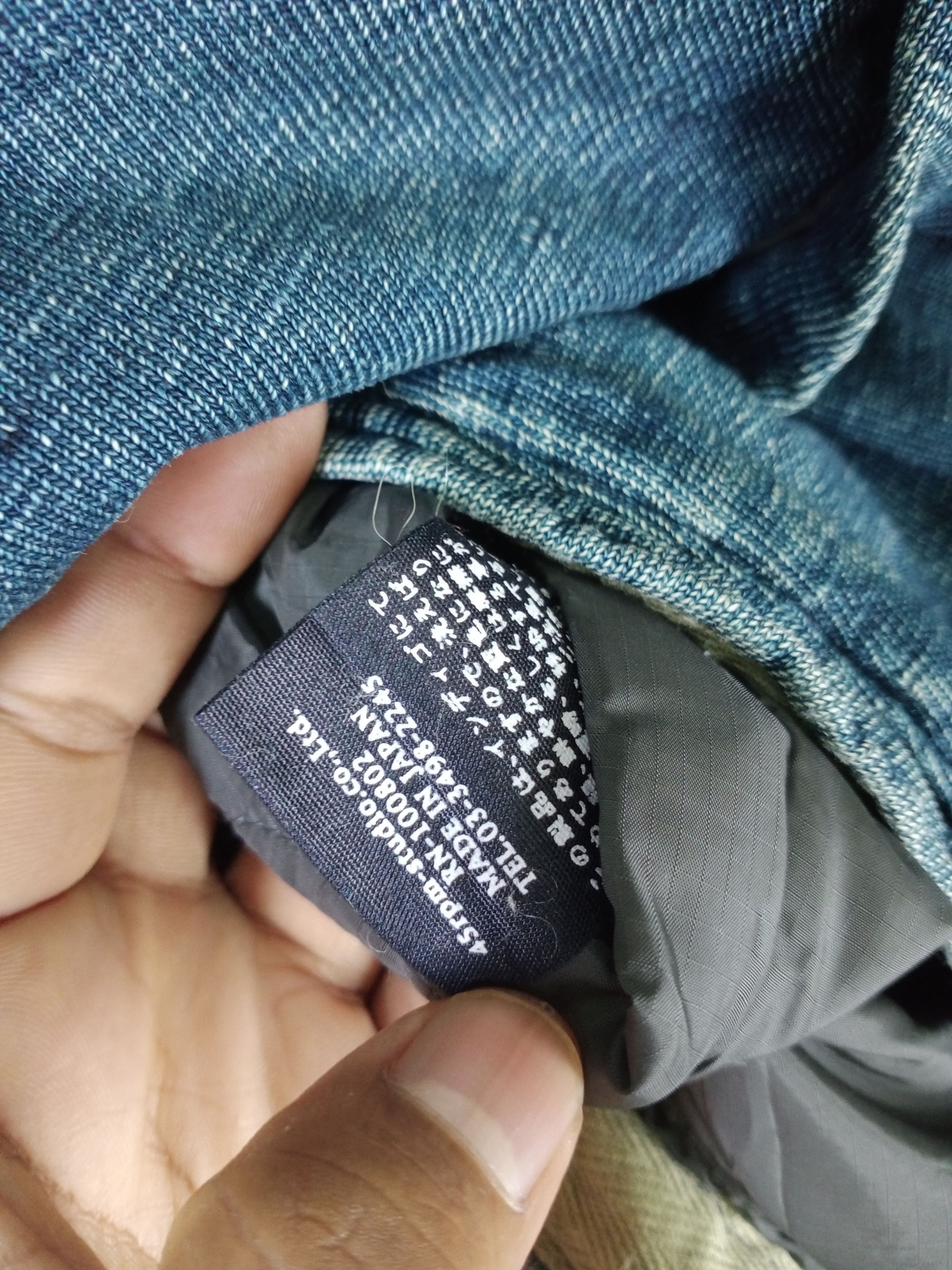 45rpm Rare Vintage 45RPM Distressed Indigo Cardigan Size US M / EU 48-50 / 2 - 7 Thumbnail