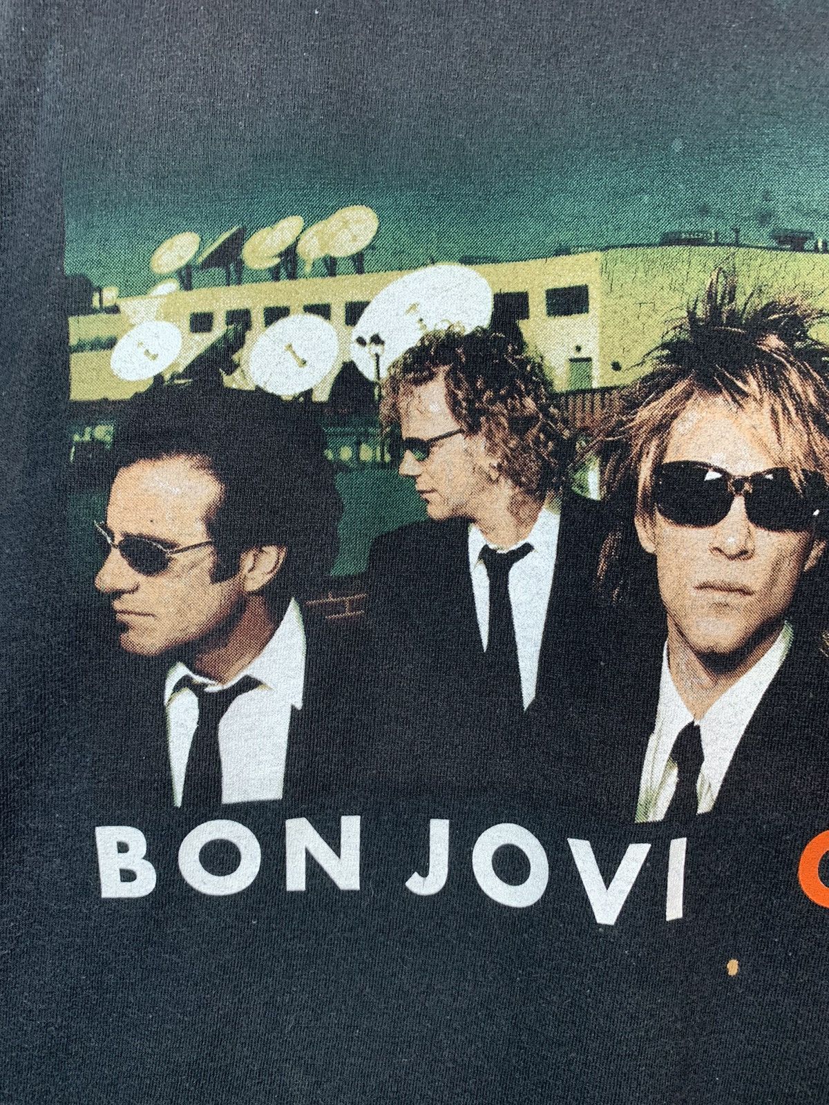 Band Tees × Vintage Bon Jovi Crush Tour 2000 Rare Vintage ScreenStars Band Tee Size US XL / EU 56 / 4 - 5 Thumbnail