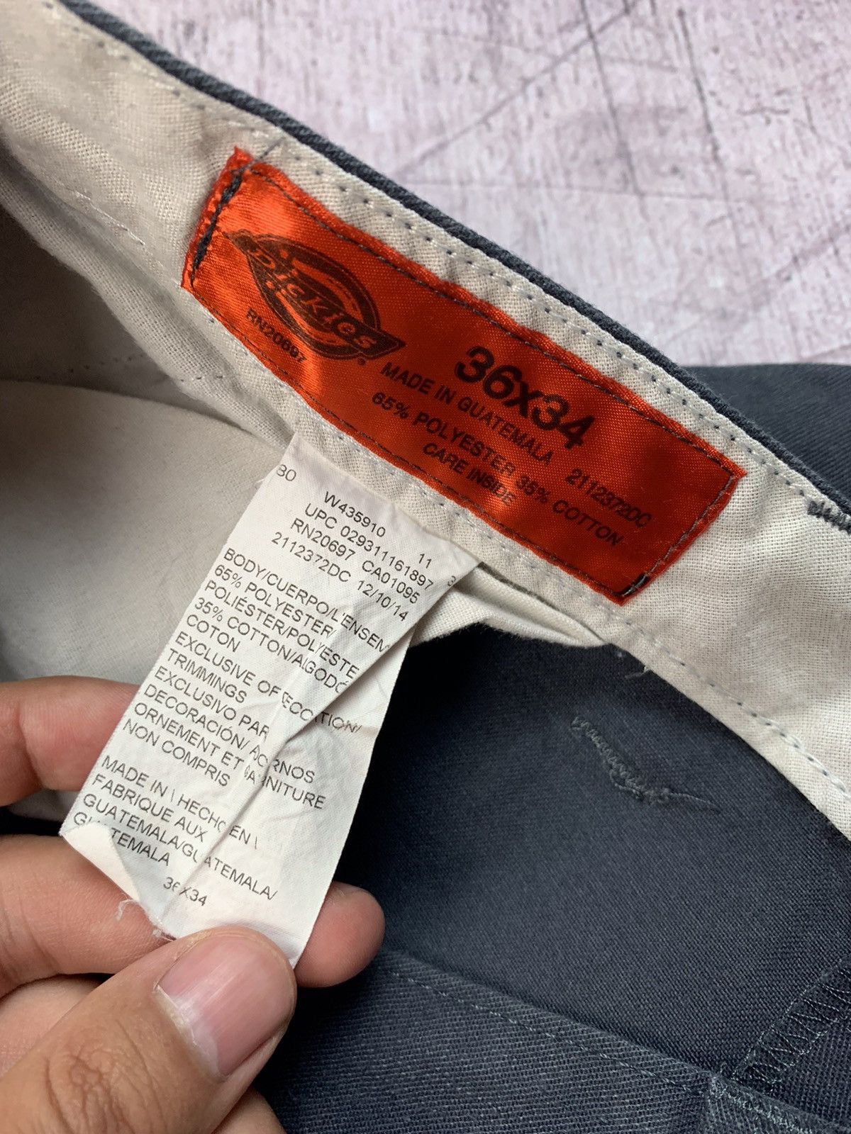 Dickies × Vintage Dickies Vintage Mens Chino Pants Workwear Size US 36 / EU 52 - 8 Thumbnail