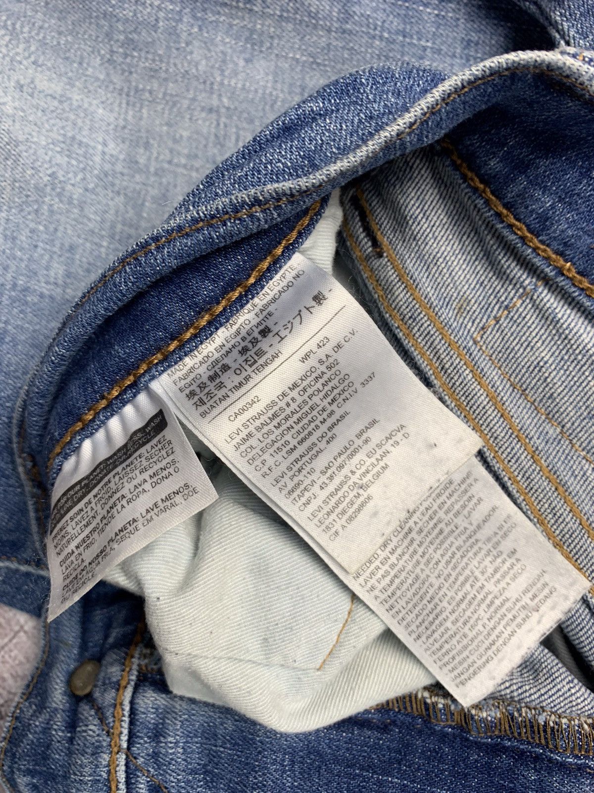 Levi's × Vintage Levis 511 Vintage Mens Denim Pants Y2K Jeans Size US 32 / EU 48 - 6 Thumbnail