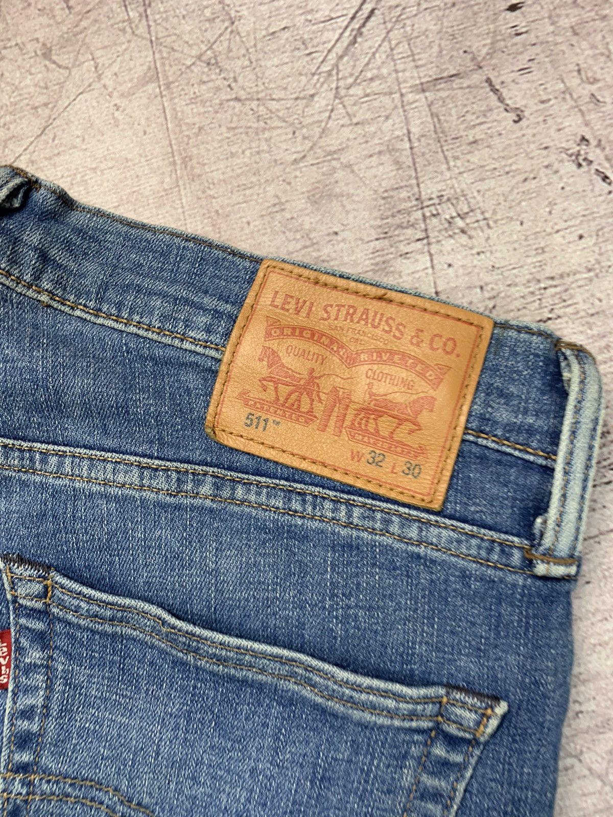 Levi's × Vintage Levis 511 Vintage Mens Denim Pants Y2K Jeans Size US 32 / EU 48 - 3 Thumbnail