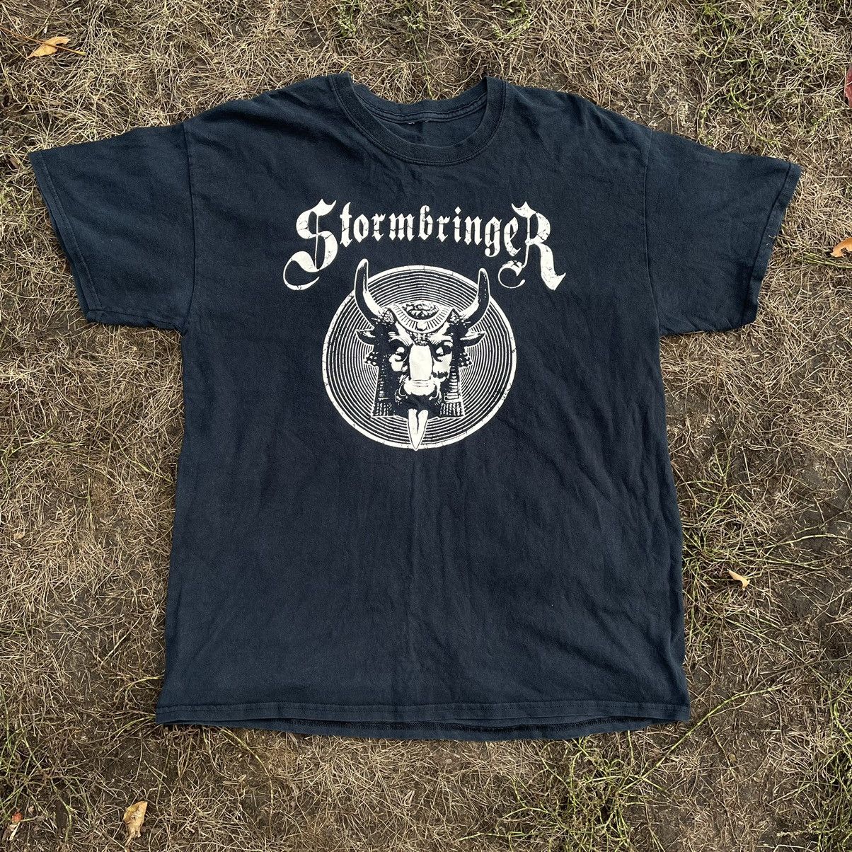 Vintage Vintage Y2K Stormringer Graphic Tee Horned Skull Grunge XL Size US XL / EU 56 / 4 - 1 Thumbnail