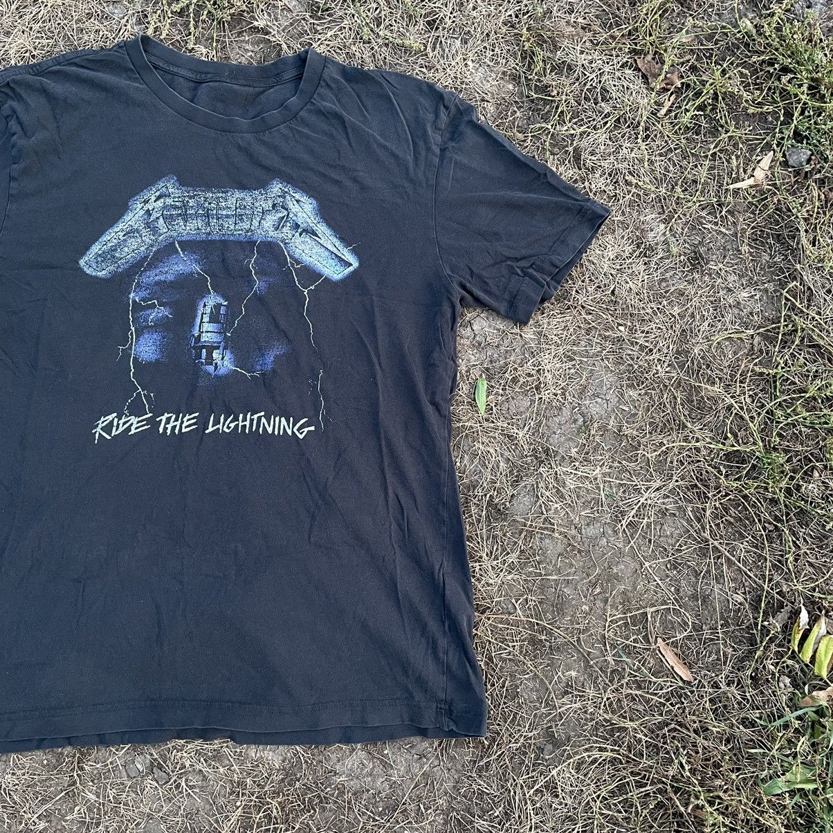 Vintage Vintage Y2K Sun Faded Graphic Tee Skulls Grunge Black Slim M Size US M / EU 48-50 / 2 - 4 Thumbnail