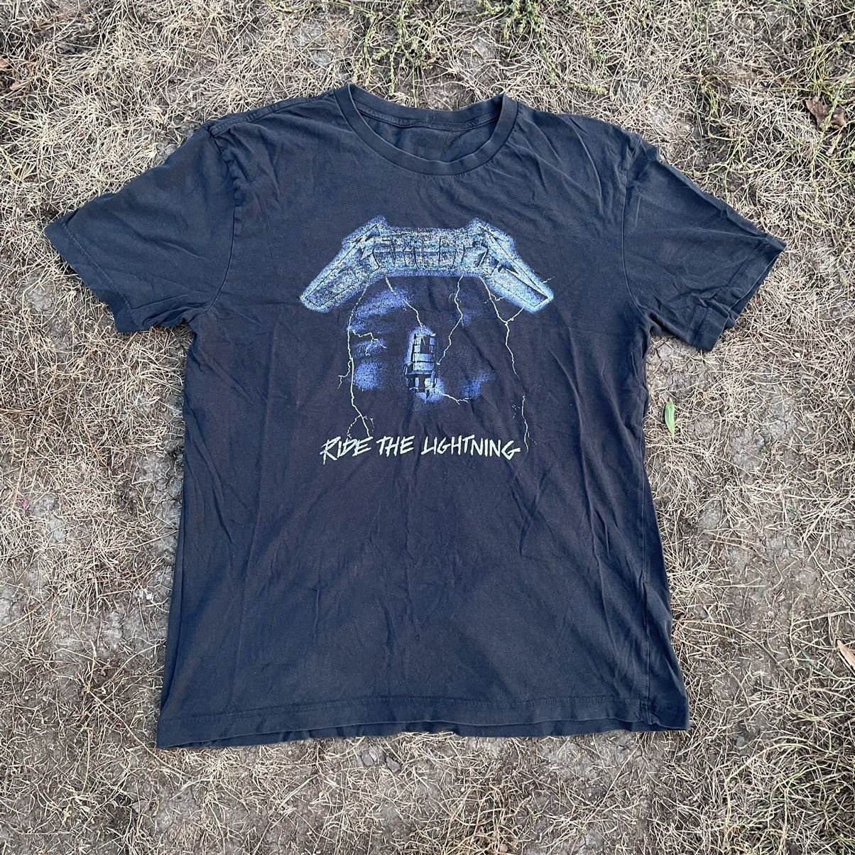 Vintage Vintage Y2K Sun Faded Graphic Tee Skulls Grunge Black Slim M Size US M / EU 48-50 / 2 - 3 Thumbnail