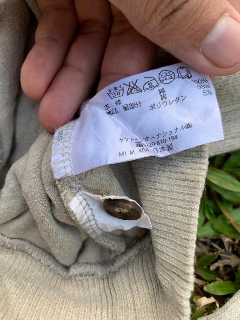 Japanese Brand × Vintage Vintage Crocodile Sweatshirt Half Button Size US M / EU 48-50 / 2 - 8 Thumbnail
