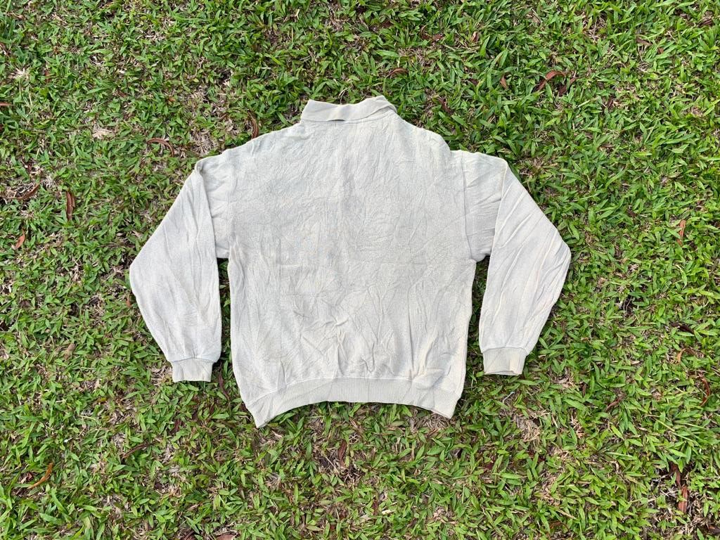 Japanese Brand × Vintage Vintage Crocodile Sweatshirt Half Button Size US M / EU 48-50 / 2 - 4 Thumbnail