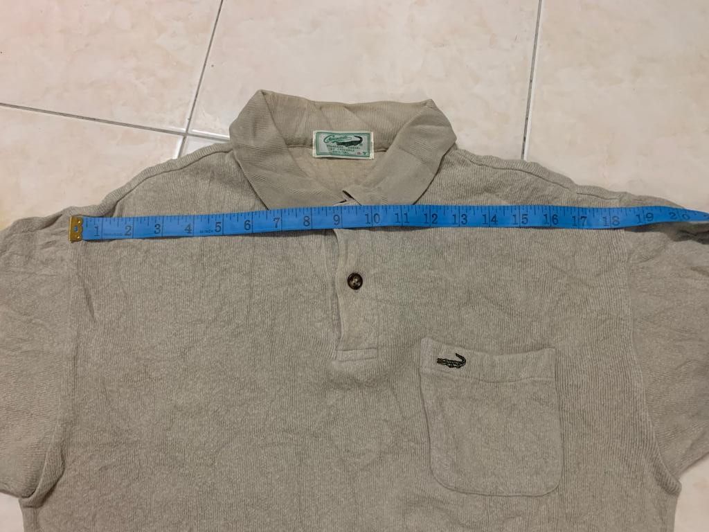 Japanese Brand × Vintage Vintage Crocodile Sweatshirt Half Button Size US M / EU 48-50 / 2 - 13 Thumbnail
